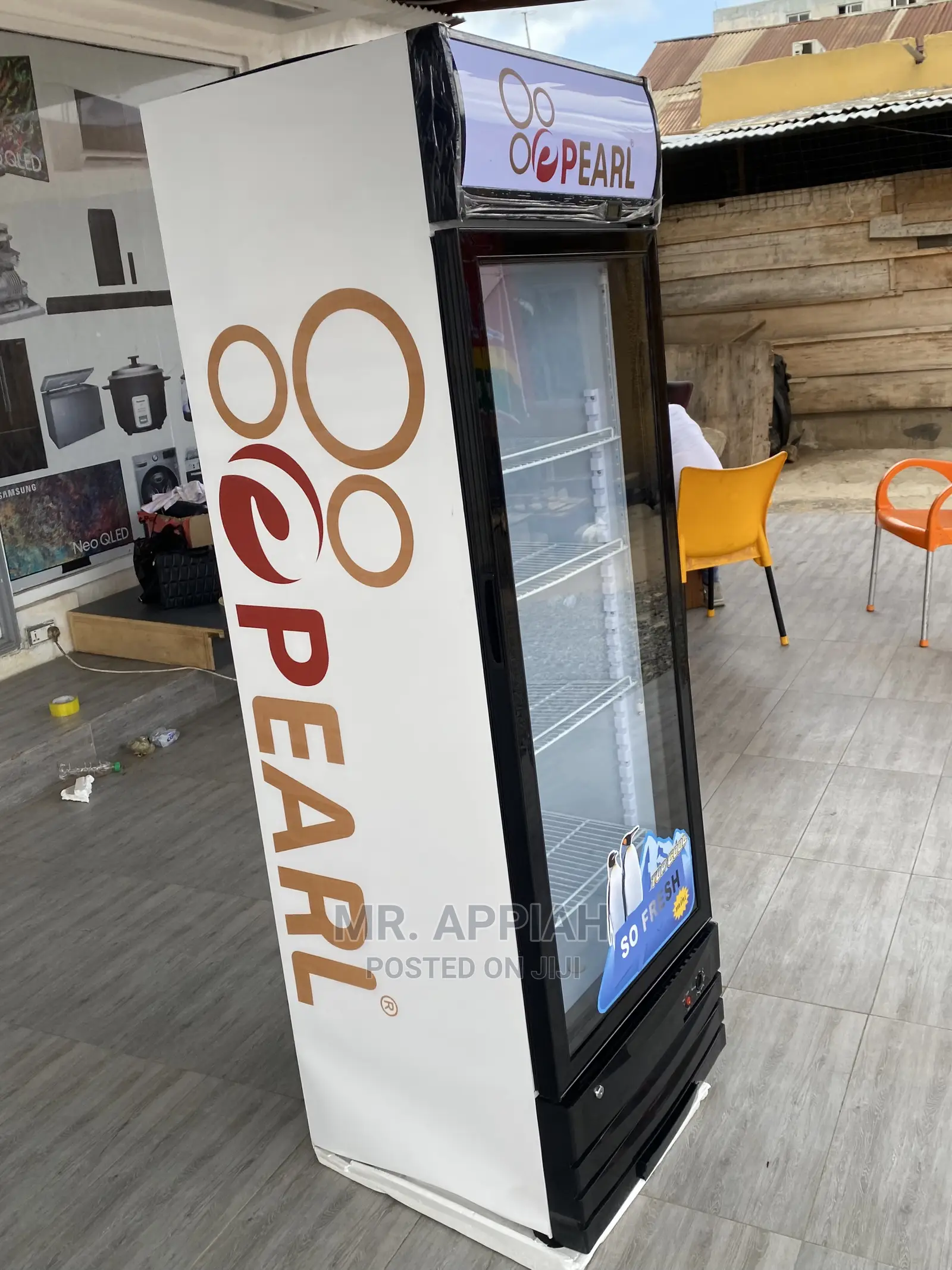 Extremely Cooling Pearl(PVC-46)Display Refrigerator,318ltr.