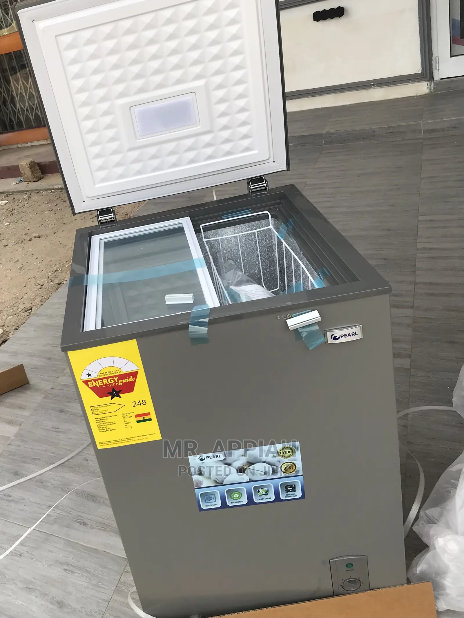 Low Energy Consumption Pearl(PCF-)Chest Freezer in Stock