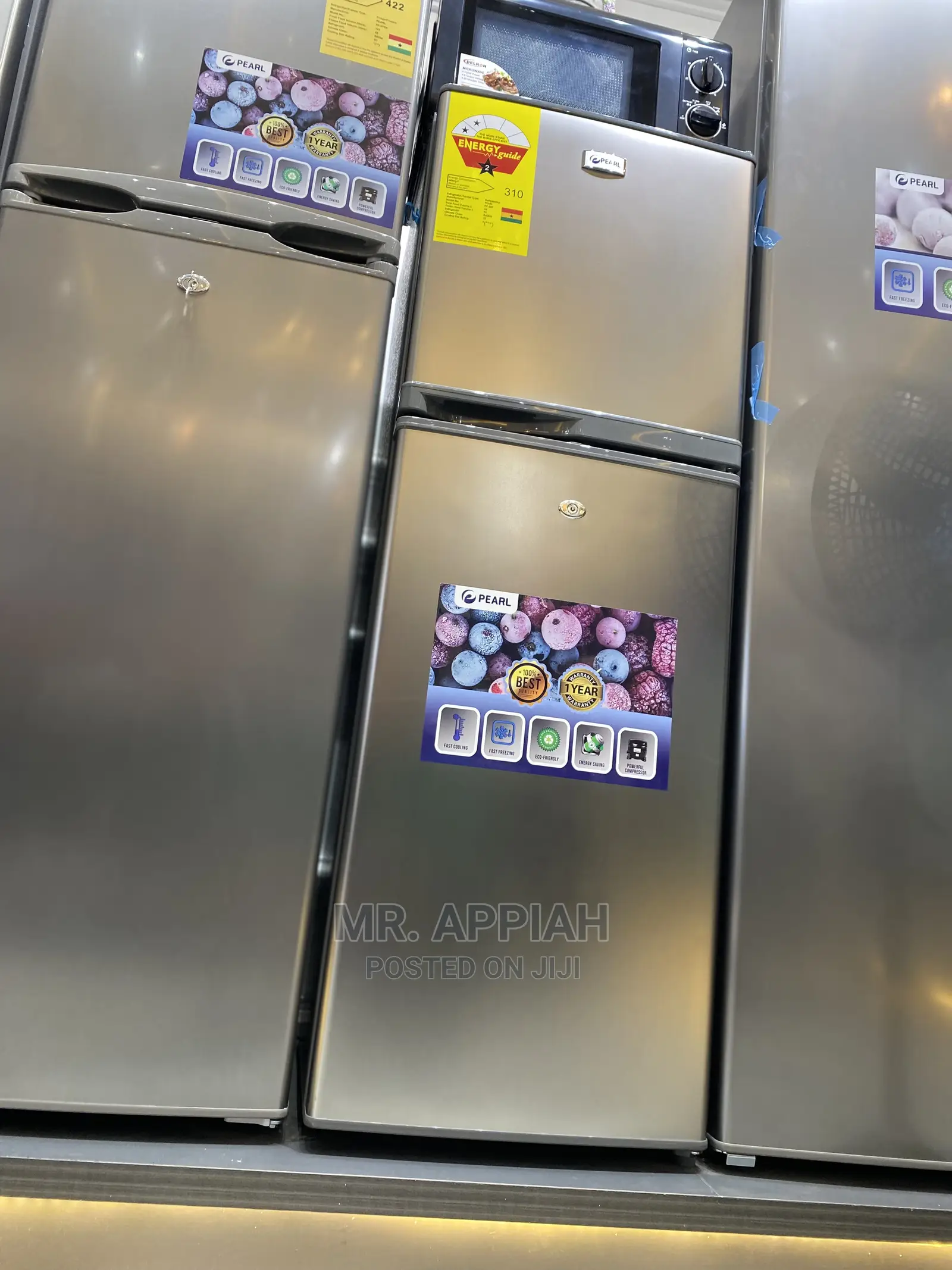 Extremely Chilling Pearl Refrigerator in Stock(PF-270ix)
