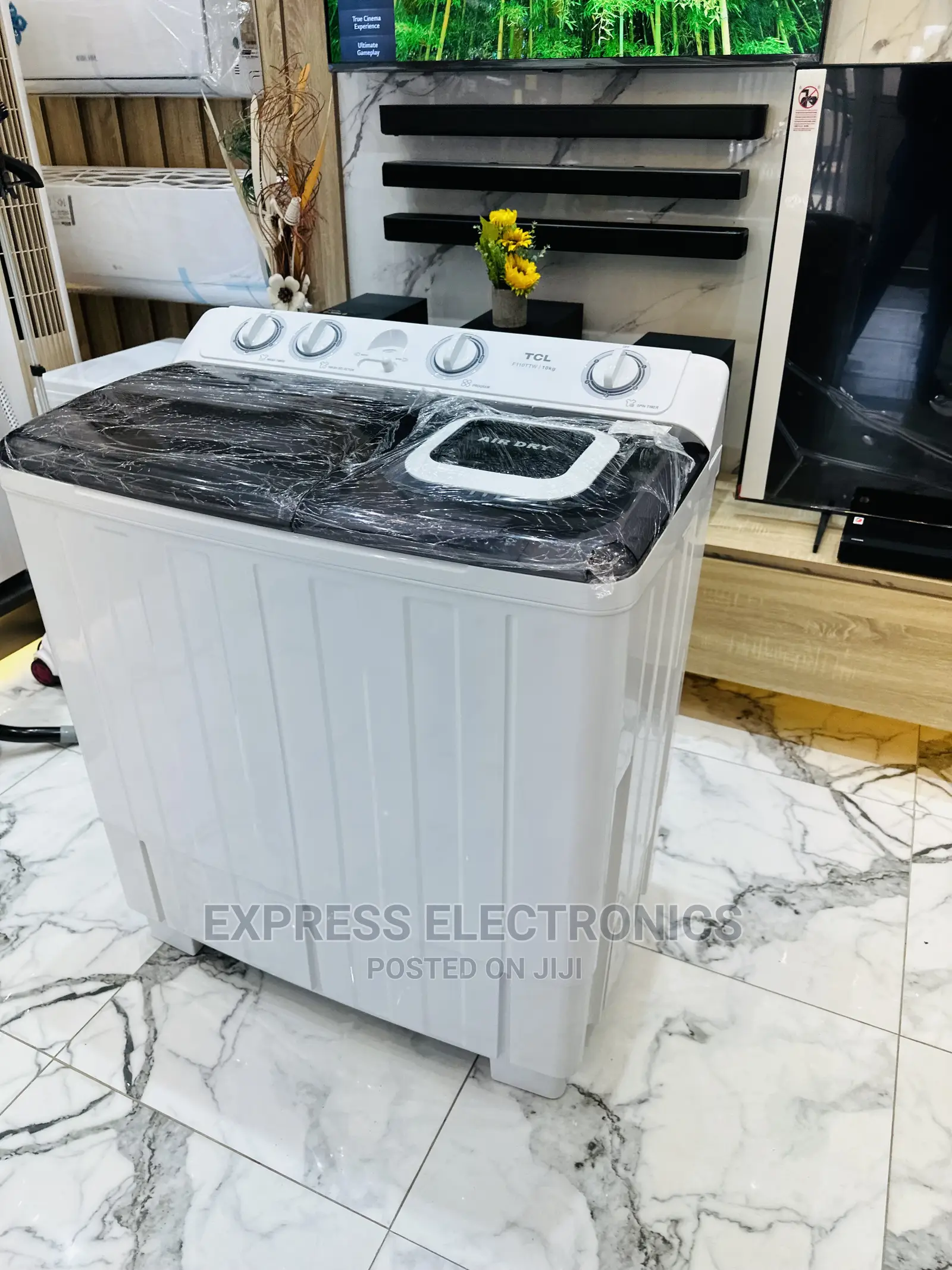 Fast Dewatering Twintub TCL 10kg Washing Machine