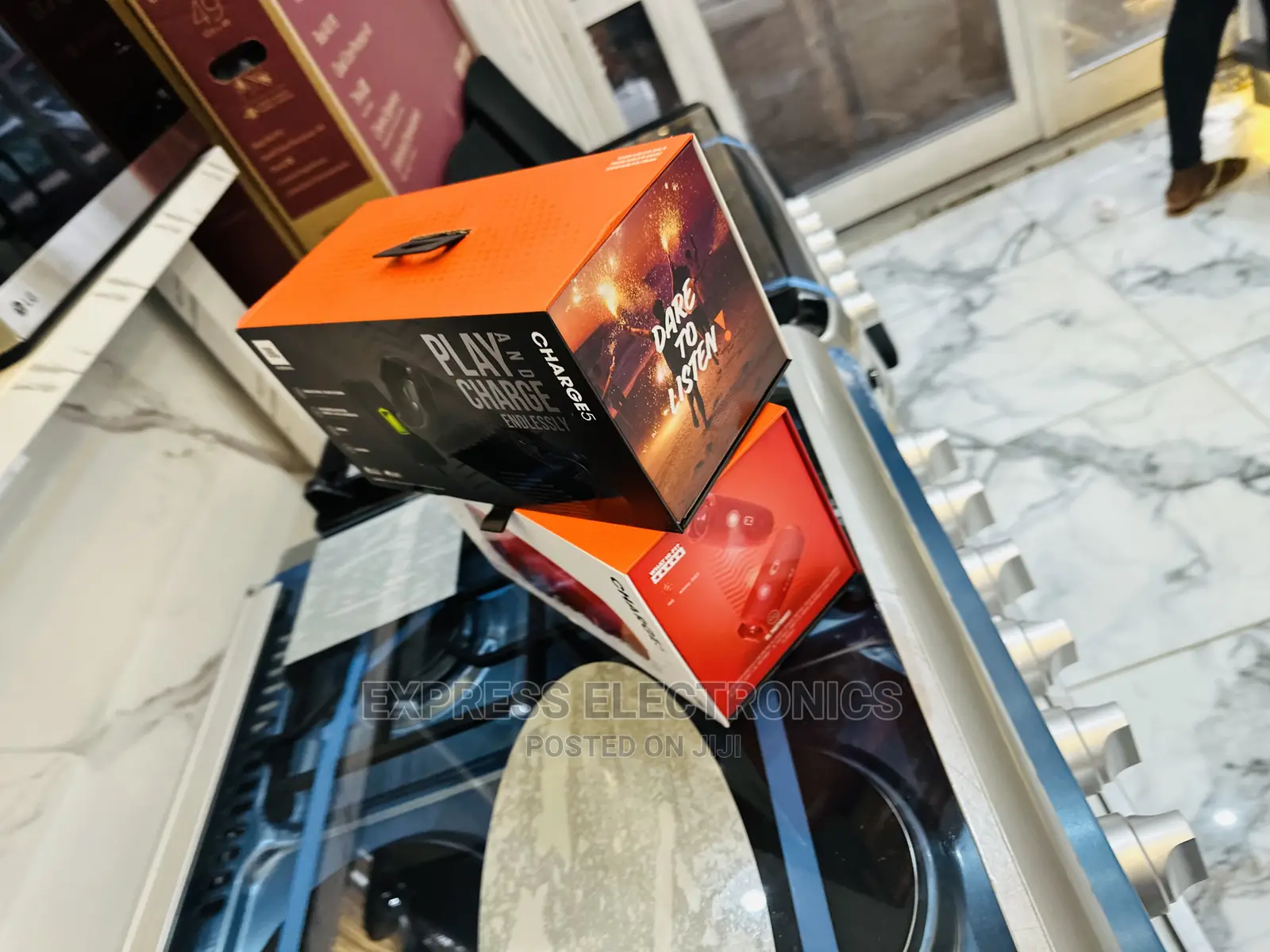 JBL Bass Radiation Charge 5 Bluetooth Speaker