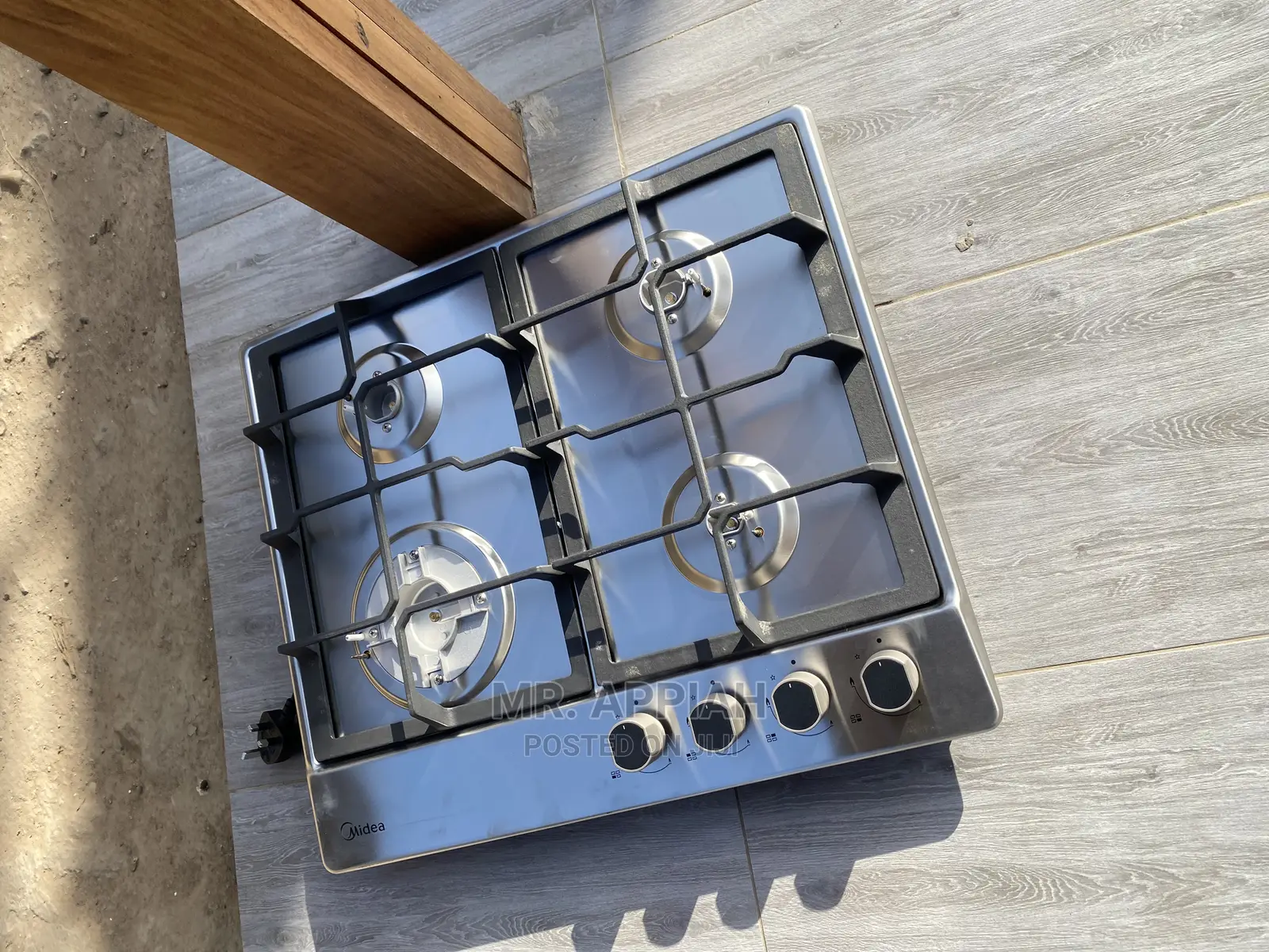High Quality Midea (60G40ME) Gas Hob 4 Burner Cooker.