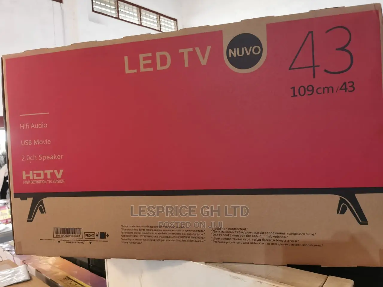 Designed Nuvo Smart TV 43