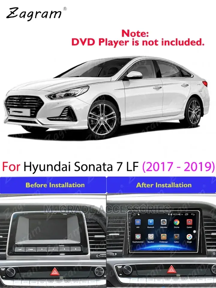 2017 - 19 Sonata Android Radio (Carplay / Android Auto)