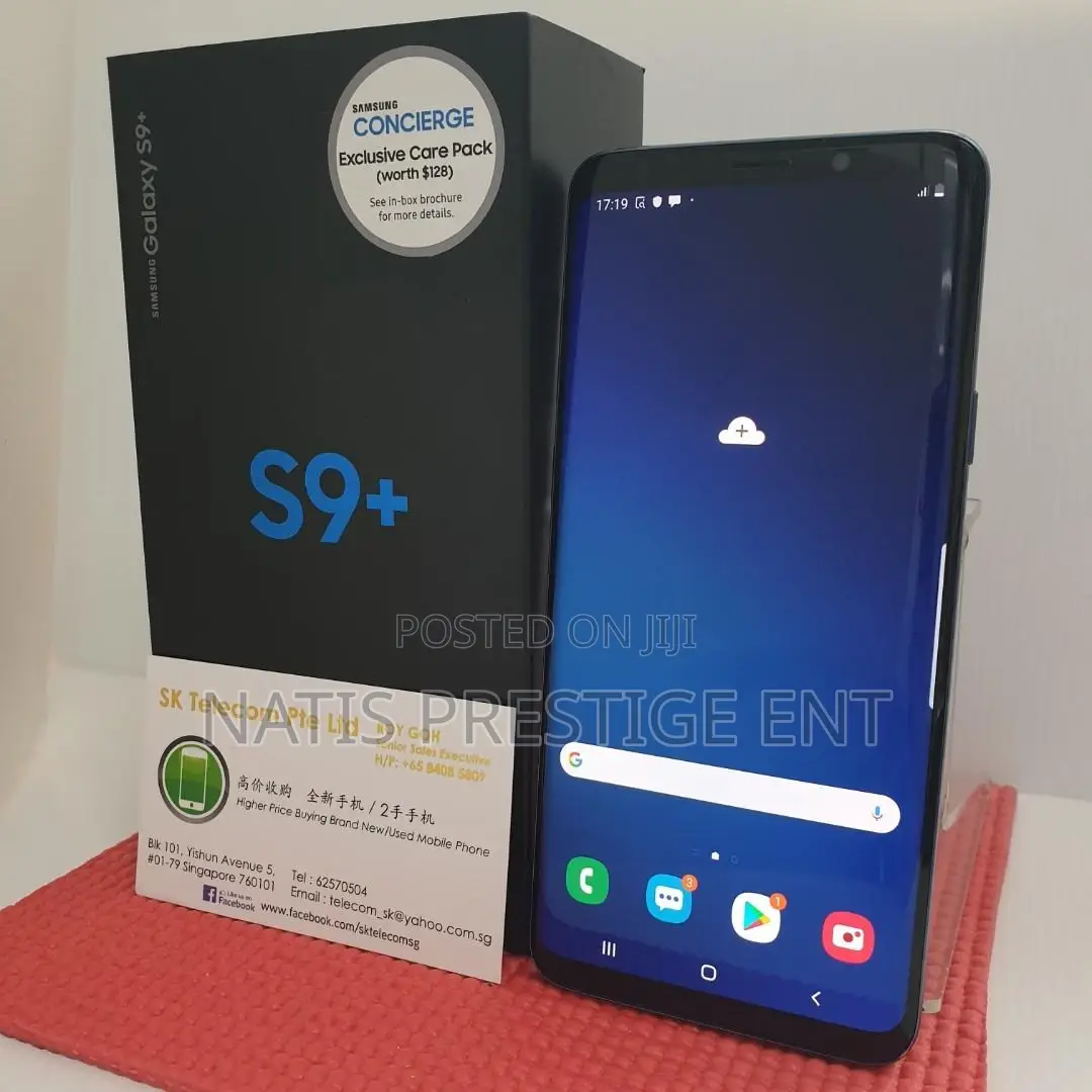 New Samsung Galaxy S9 Plus 64 GB Black