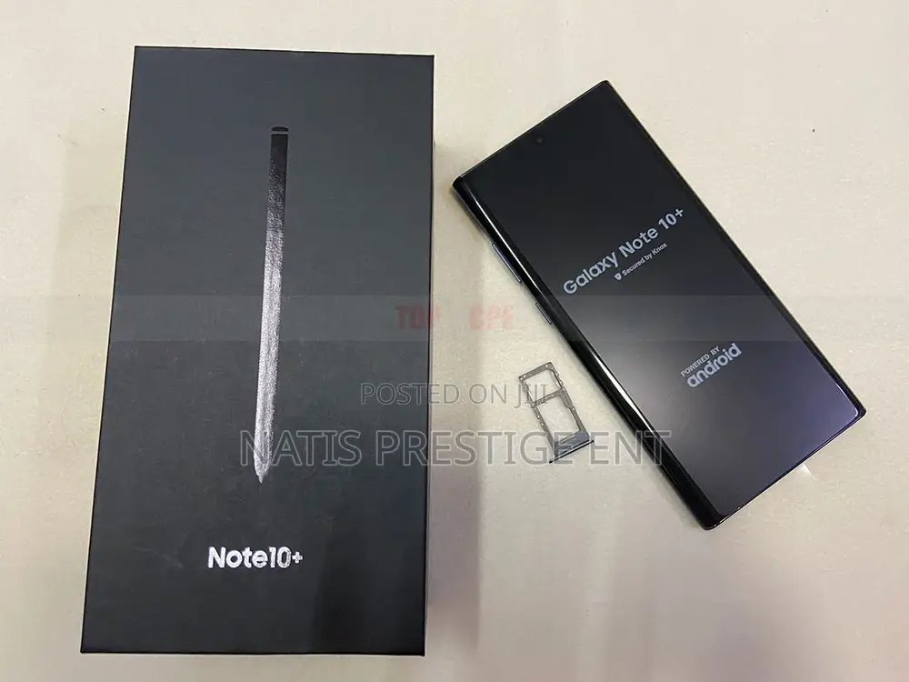 New Samsung Galaxy Note 10 Plus 5G 512 GB Black