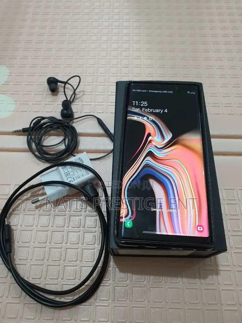 New Samsung Galaxy Note 9 128 GB Black