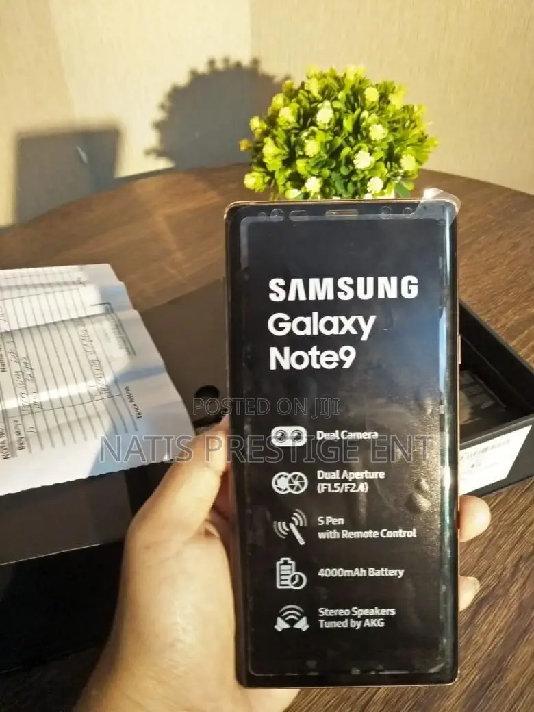 New Samsung Galaxy Note 9 128 GB Black