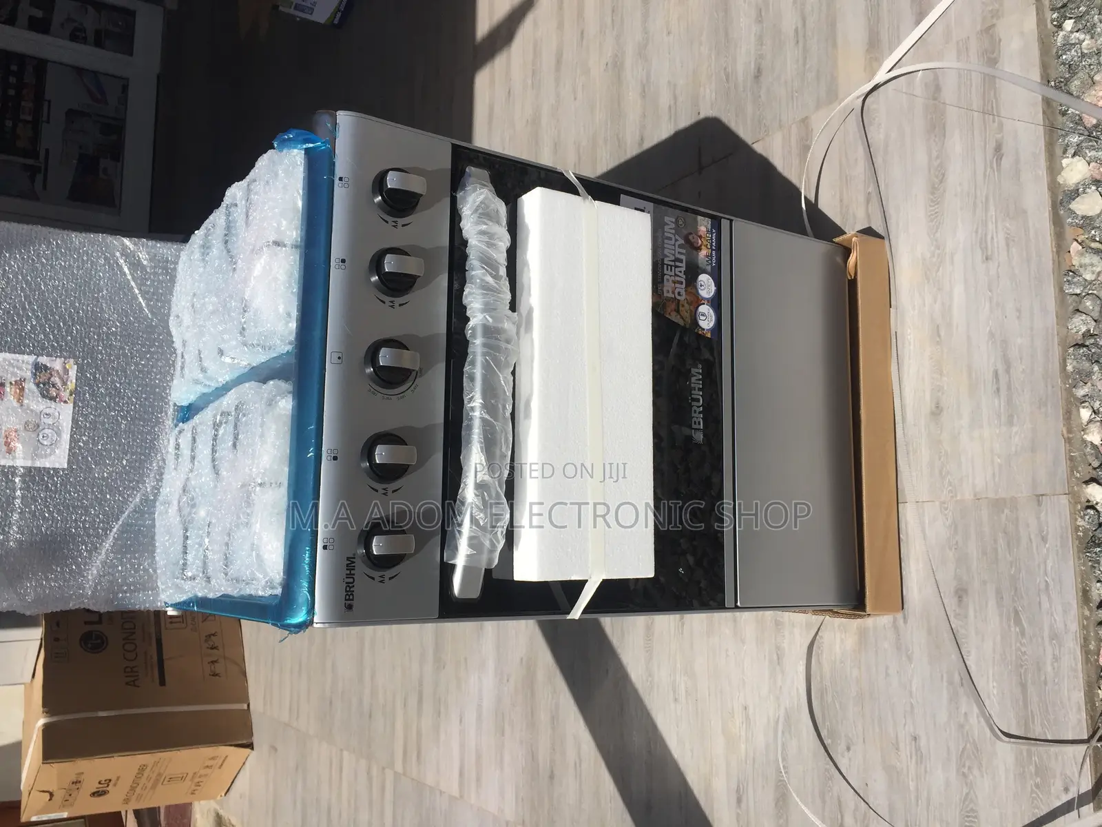 Procure Bruhm 4B Gas Cooker With Oven Grill (BGC-5540)
