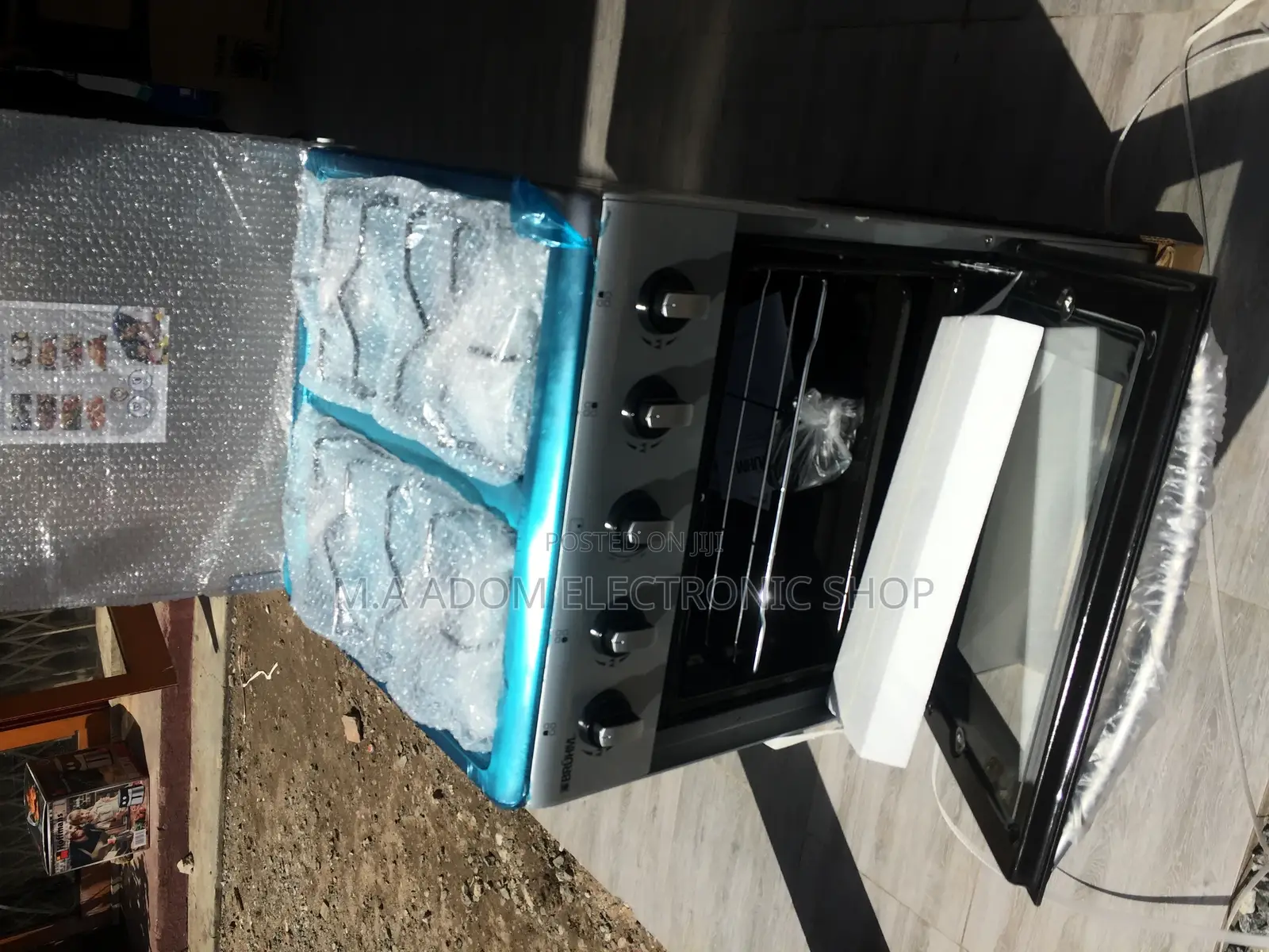 Super Cool Bruhm 4 B Gas Cooker With Oven Grill (BGC-5540)