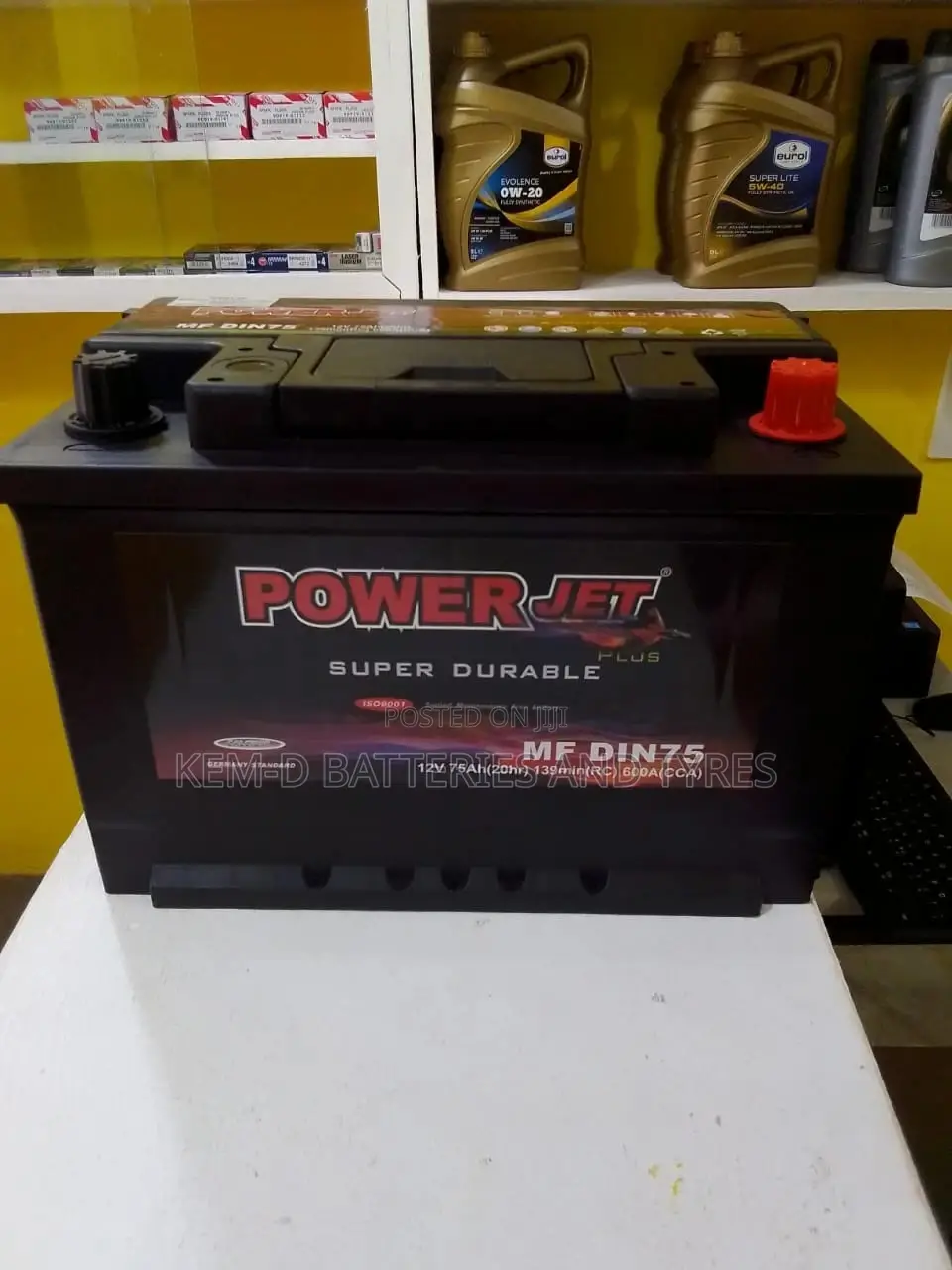 Power Jet Batteries - For Saloon Cars Like Corolla Rio