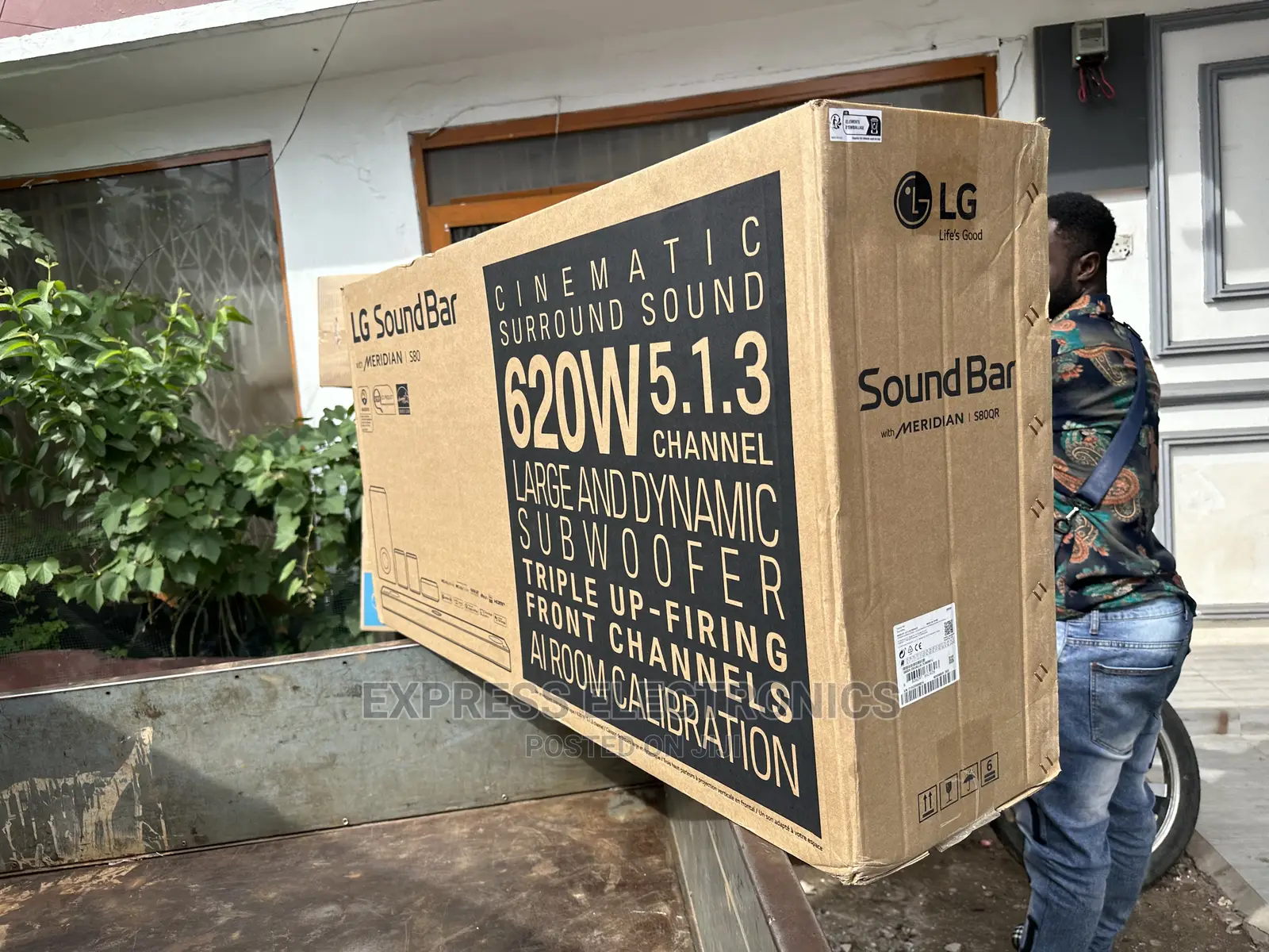 No.1 Best Choice LG Soundbar S80qr Black