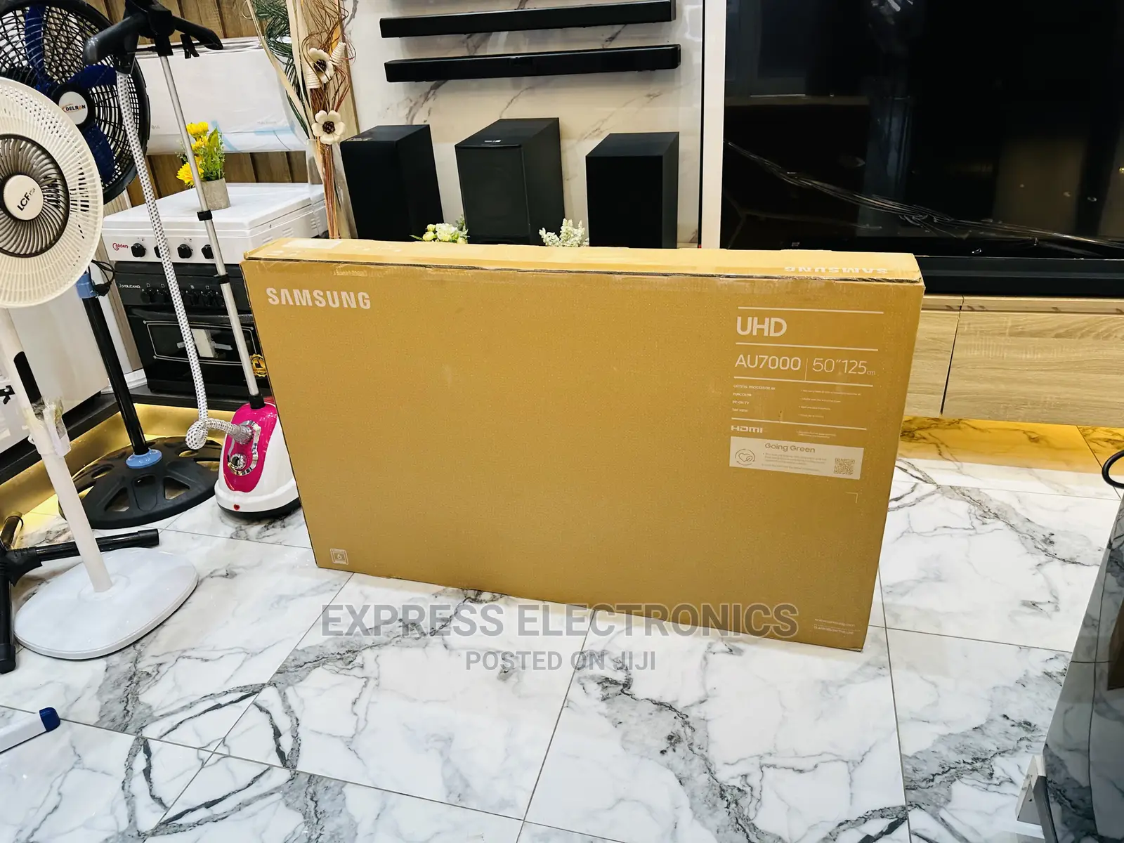 Samsung UHD Smart 50”Au7000 Tv  {Best }