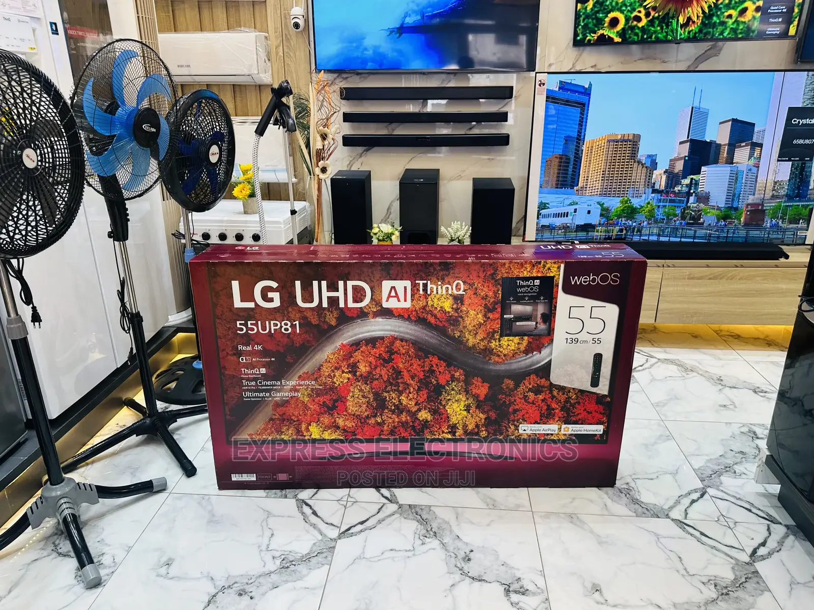 Fast Ultra Processor UHD LG UP81 55”