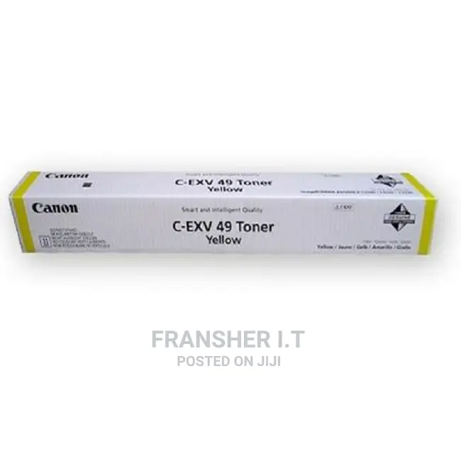 Canon C-Exv49 Yellow Original Toner Cartridge