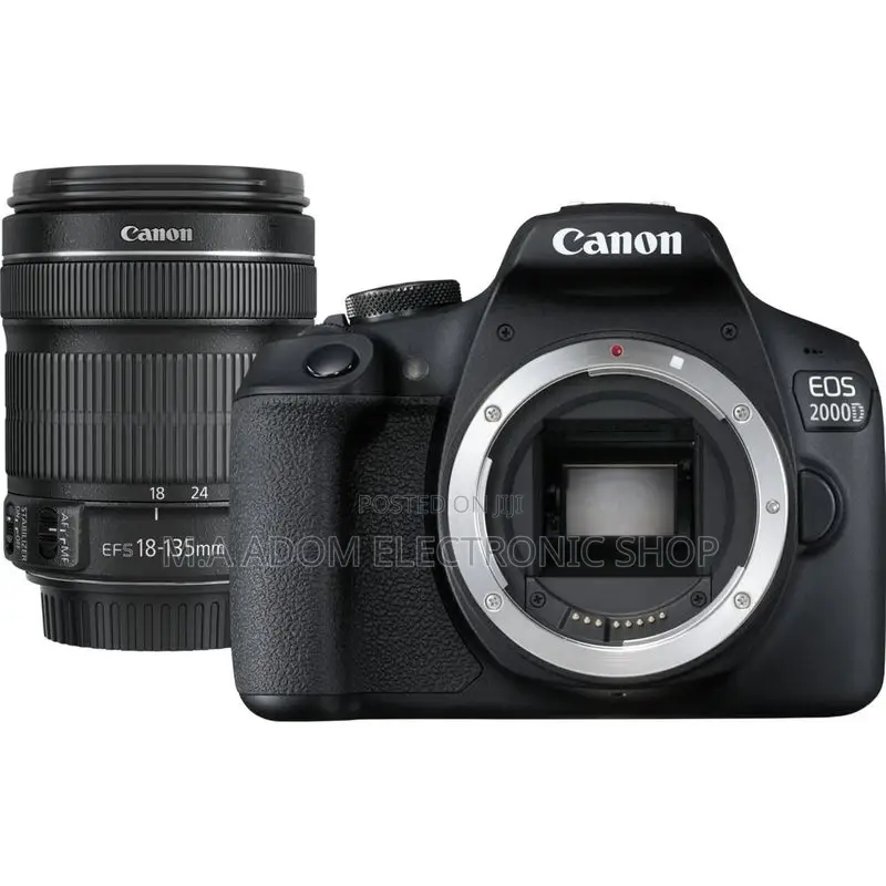 Available Canon EOS 2000D DSLR Camera
