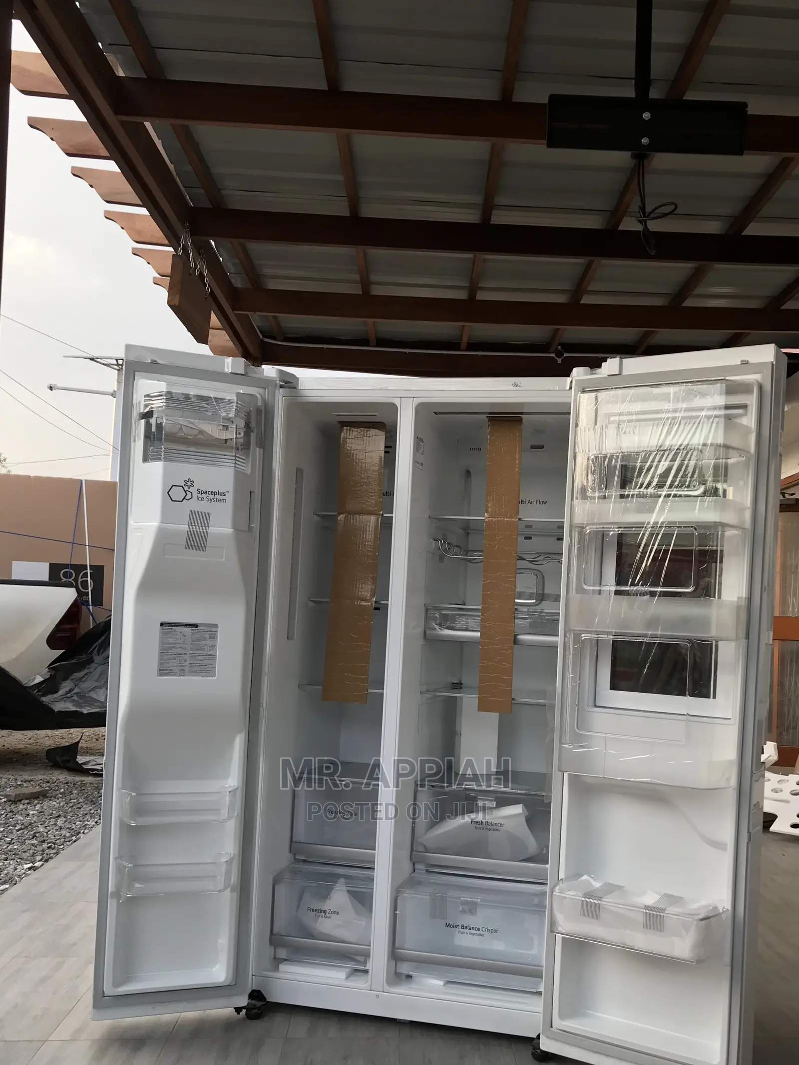 (J337csal-B )Long Lasting LG Side by Side Refrigerator 