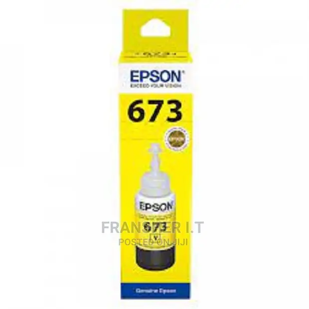 Epson 673 YELLOW Original Ink Bottle 70ml