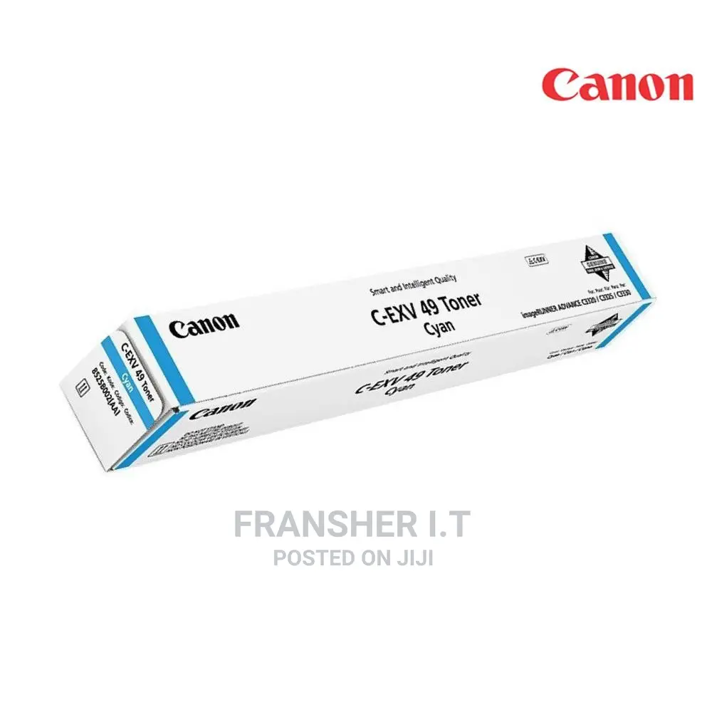 Canon C-Exv49 Cyan Original Toner Cartridge