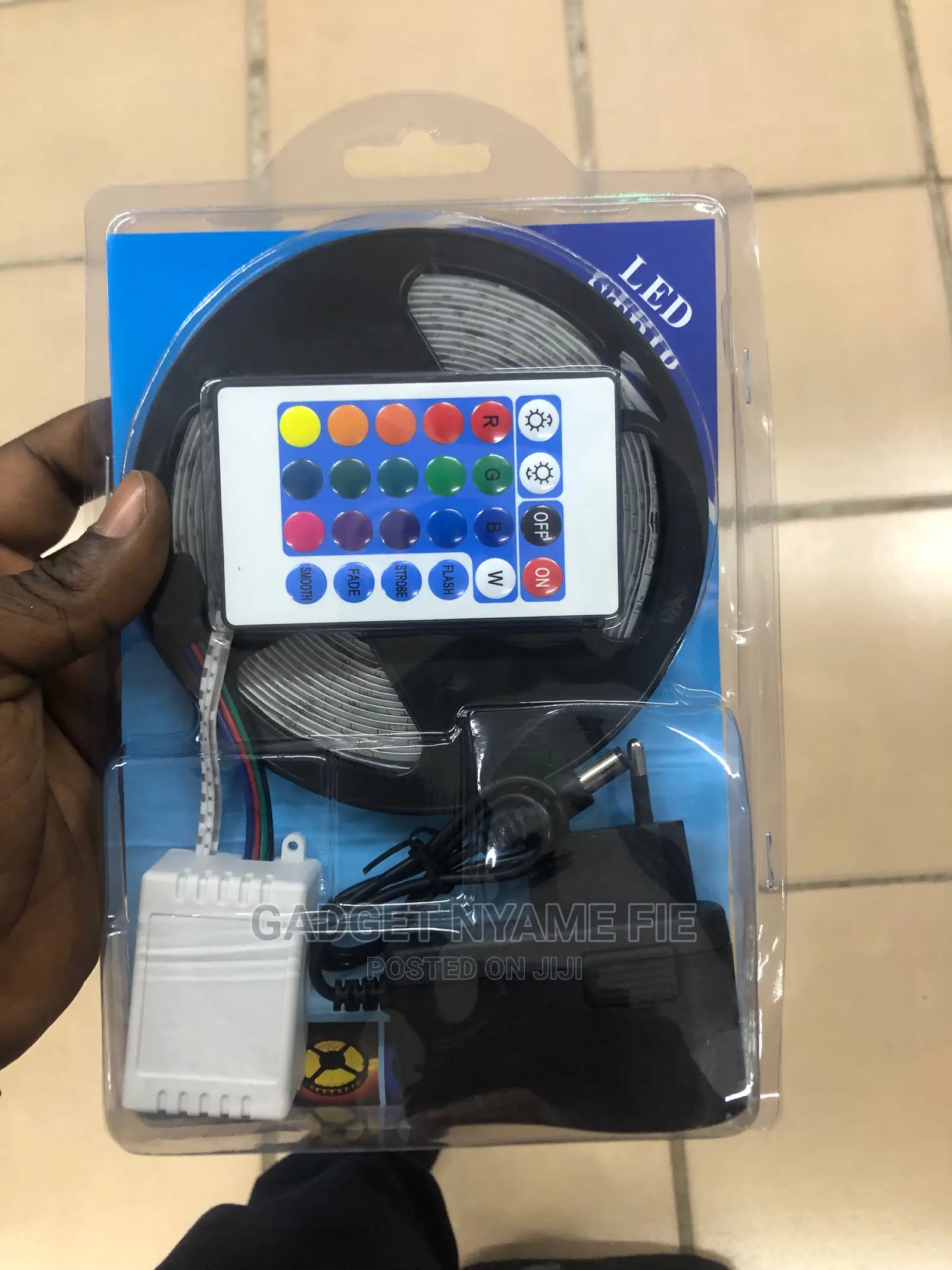 LED Strip Light With Remote Control (5 Meters)