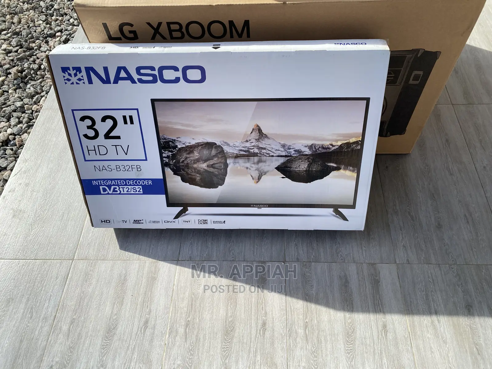 High Quality Nasco 32” Digital Satelite Tv(NAS-B32FB)Black