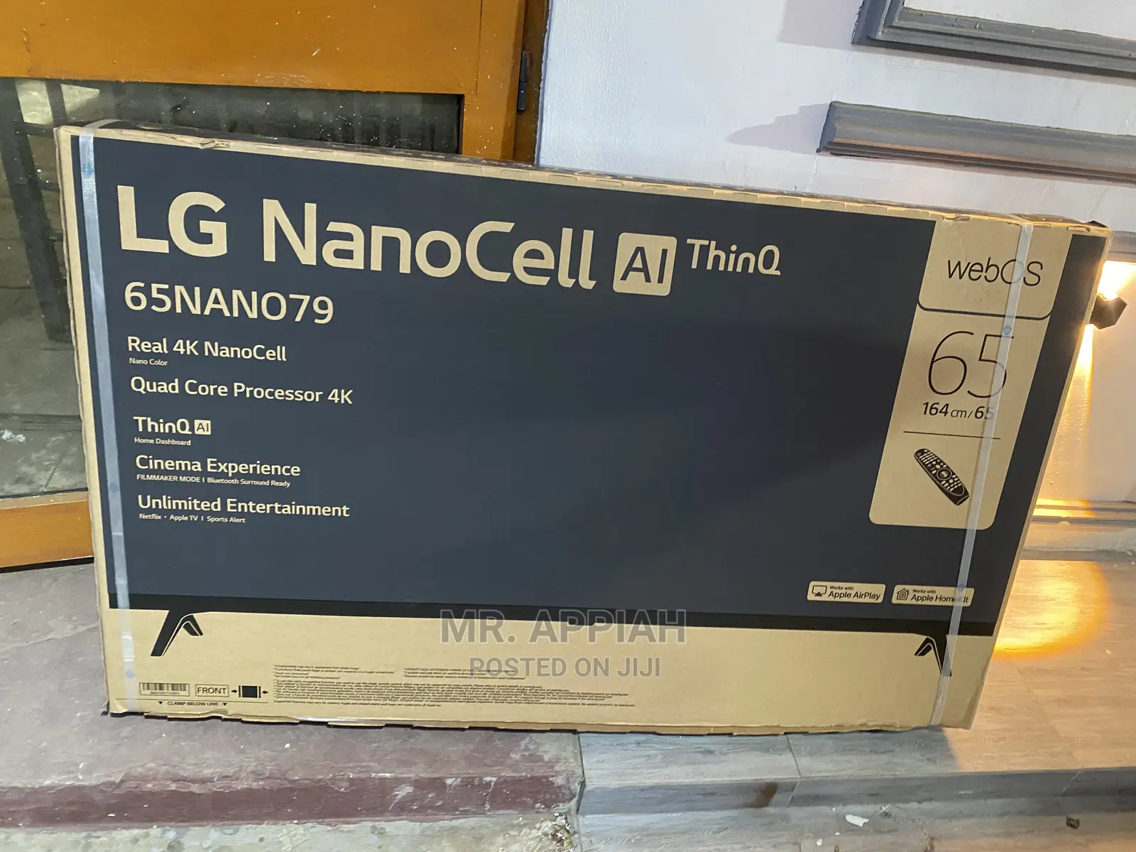 High Quality LG Nanocell AI Thinq Smart Tv (65nano756 ).