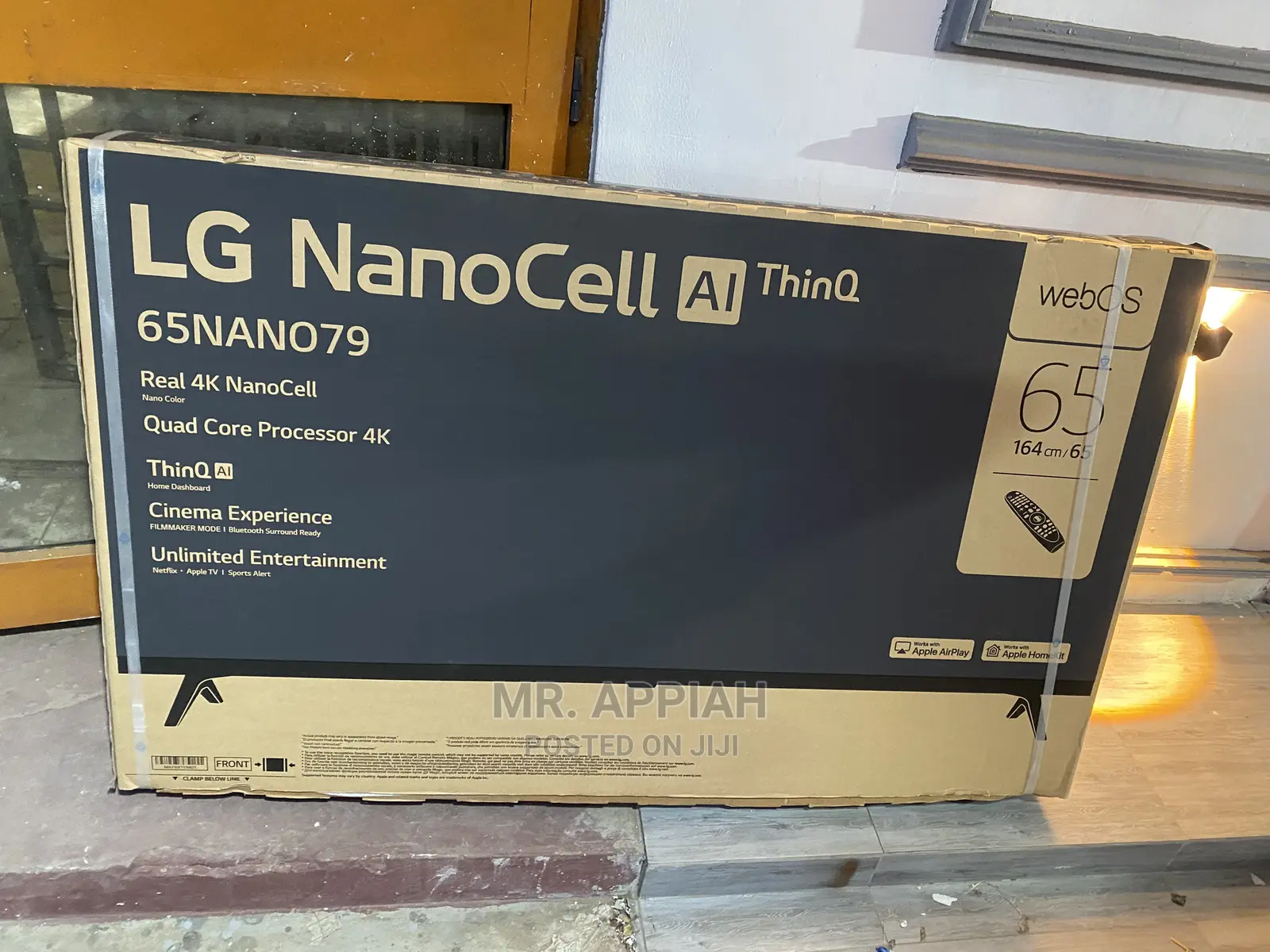 High Quality LG Nanocell AI Thinq Smart Tv (65nano756 ).