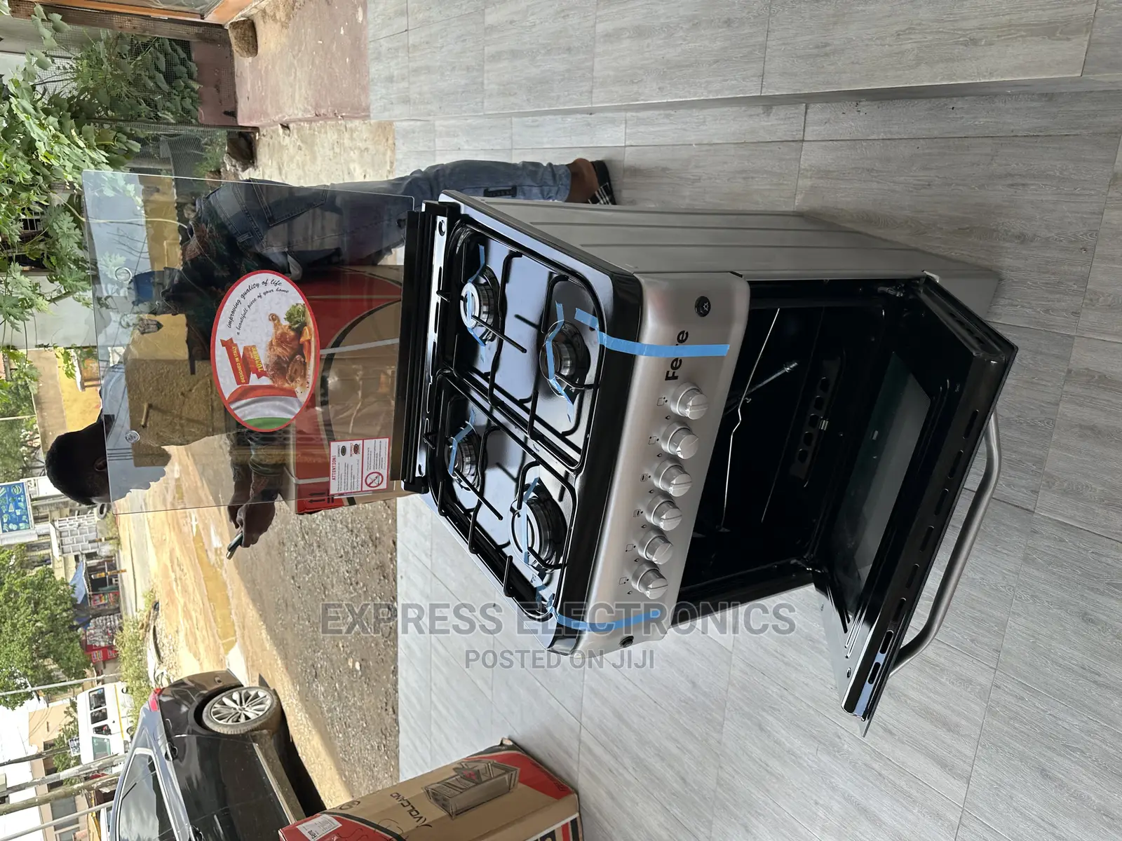 No.1 Best Choice Ferre 60/60 Gas Grill Oven 4burner