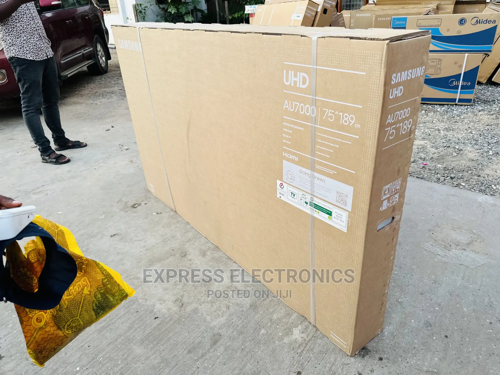 Object Tracking Sound Effect UHD Smart Samsung 75”Au7000