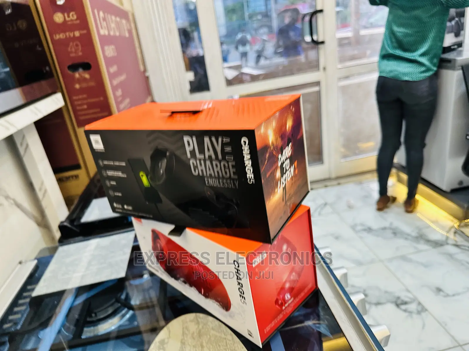 JBL Charge 5 Bluetooth Speaker Date to Listen