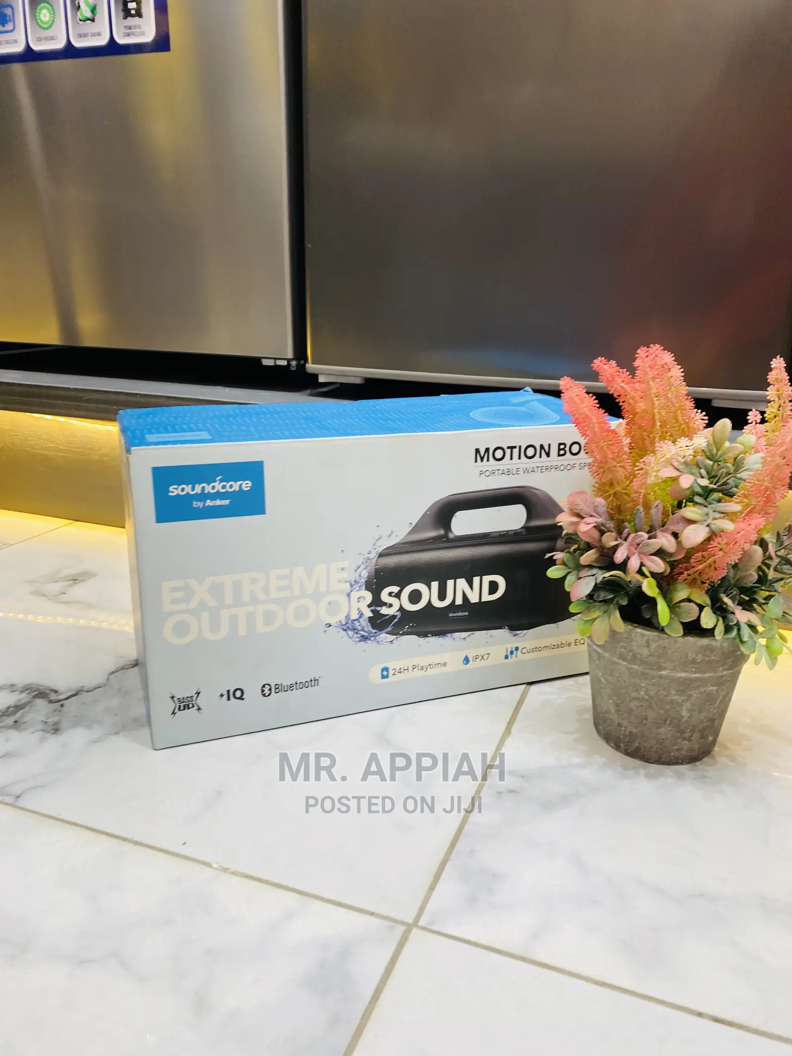 Get Great Sound on Motion Boom Plus Bluetooth Speaker No