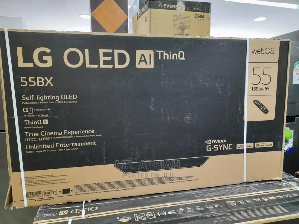 Durable and Affordable LG 55 Inch BX Series Tv(OLED55BXPVA)