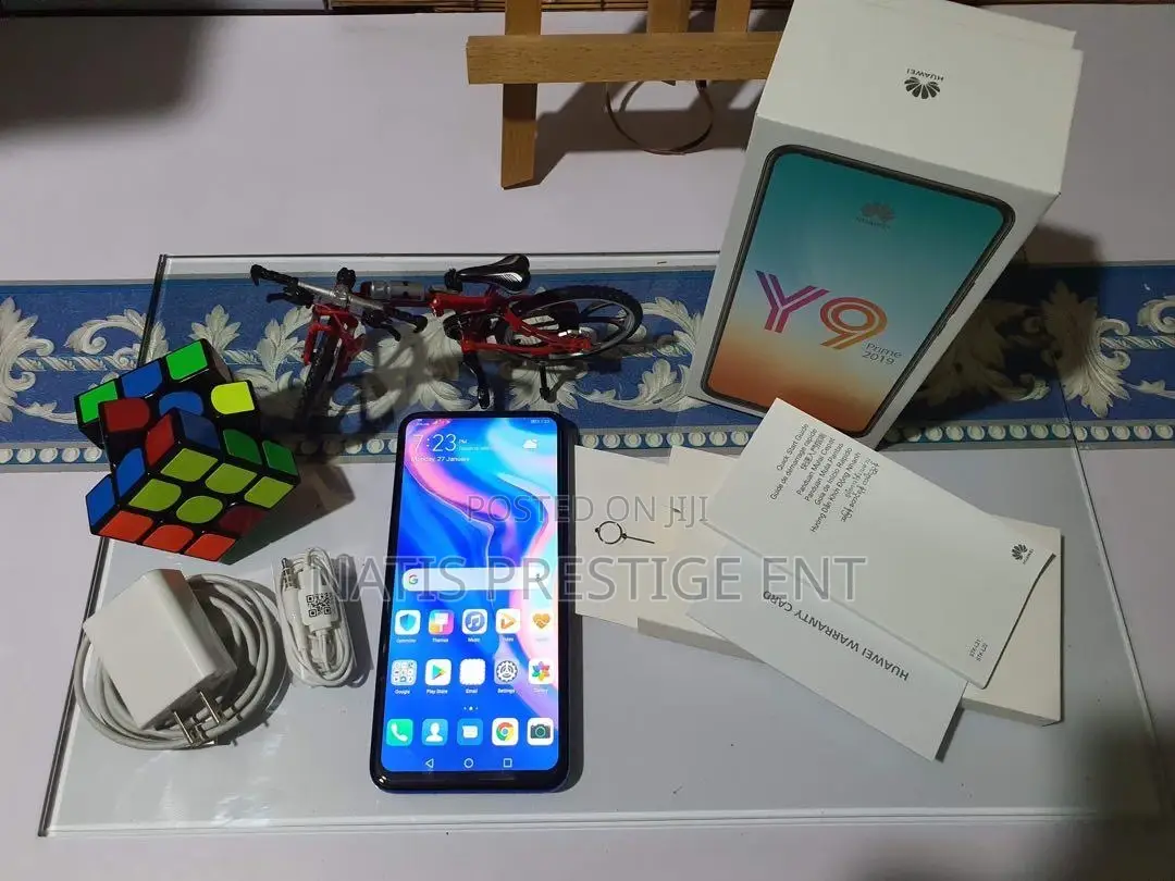 New Huawei Y9 2019 128 GB Black