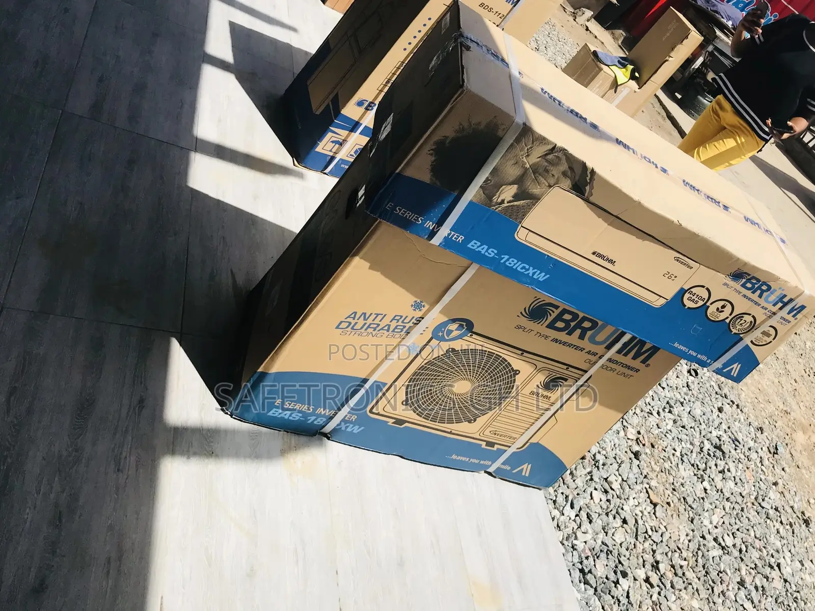 1.5hp Split Air Conditioner Bruhm R410
