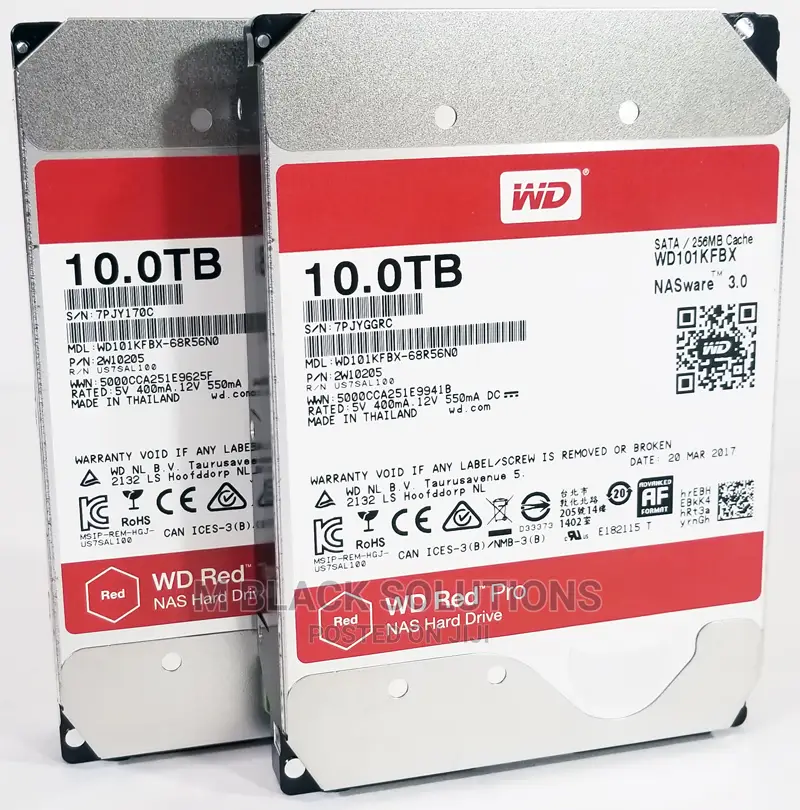Western Digital Wd Red 10tb Wd100efax
