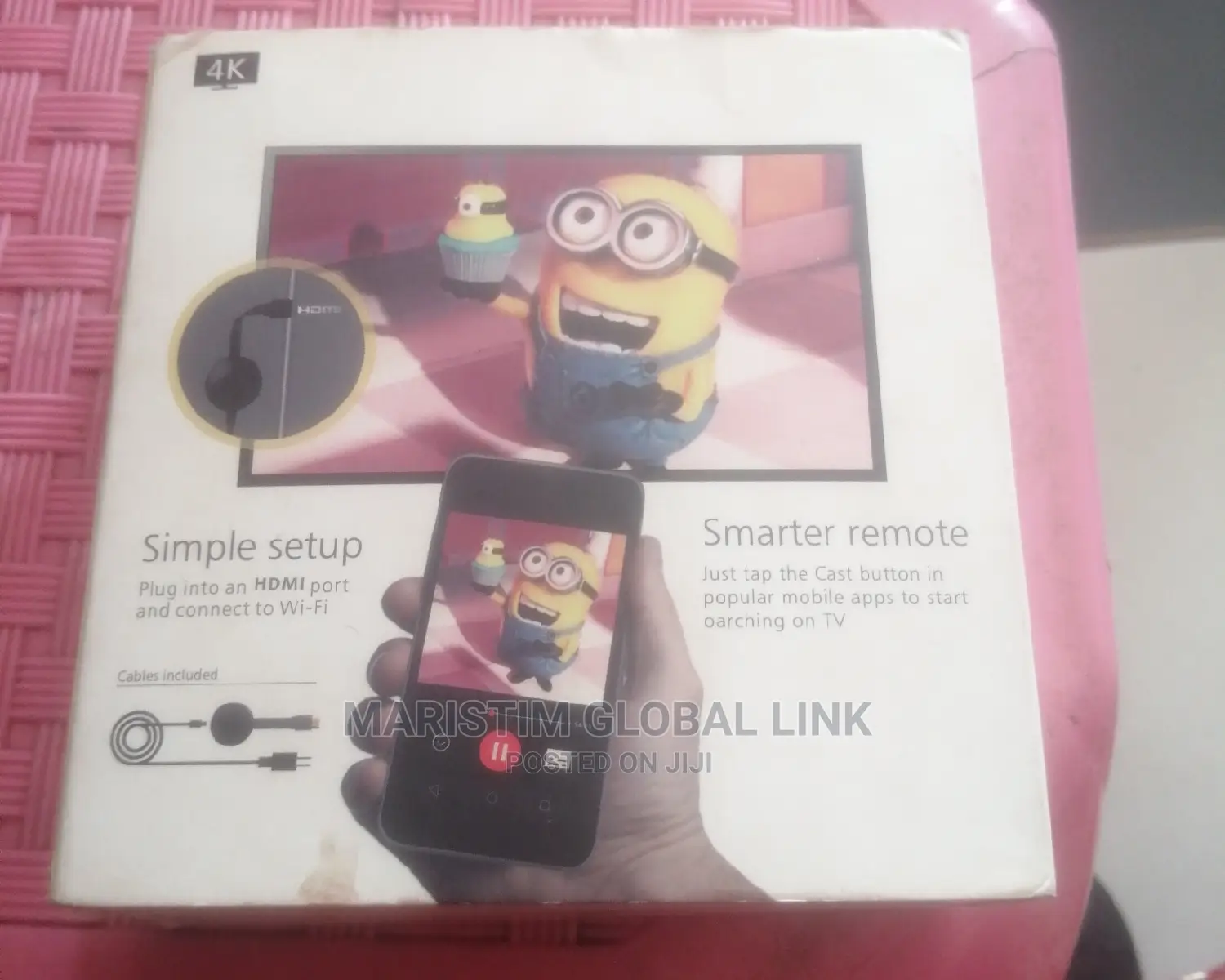 Chrome Cast (Tv Streaming Device on Your Phone)