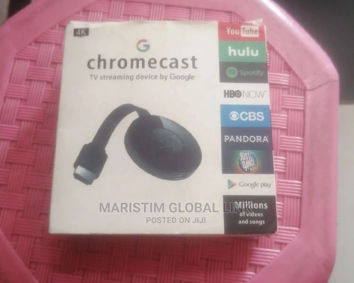 Chrome Cast (Tv Streaming Device on Your Phone)