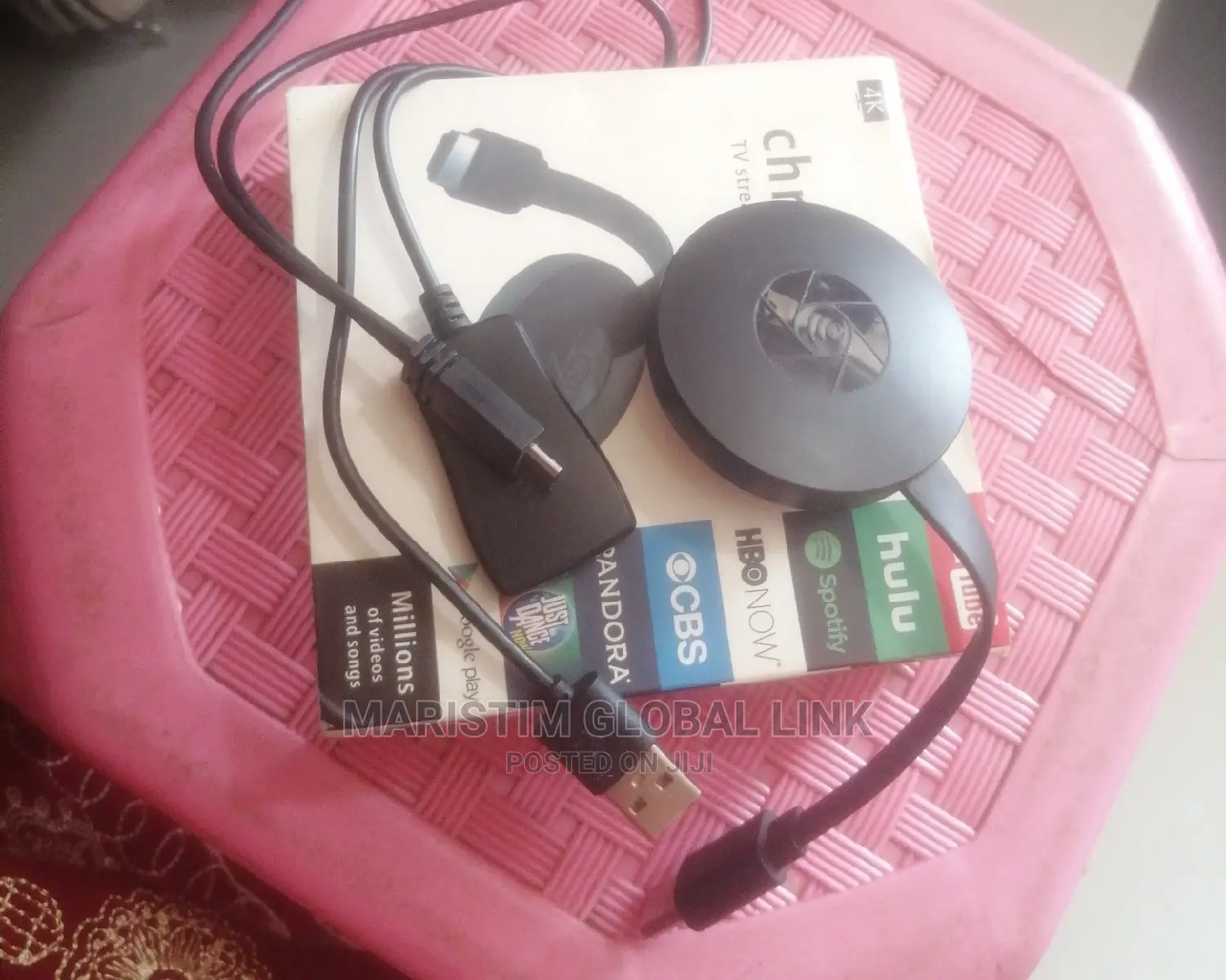 Chrome Cast (Tv Streaming Device on Your Phone)