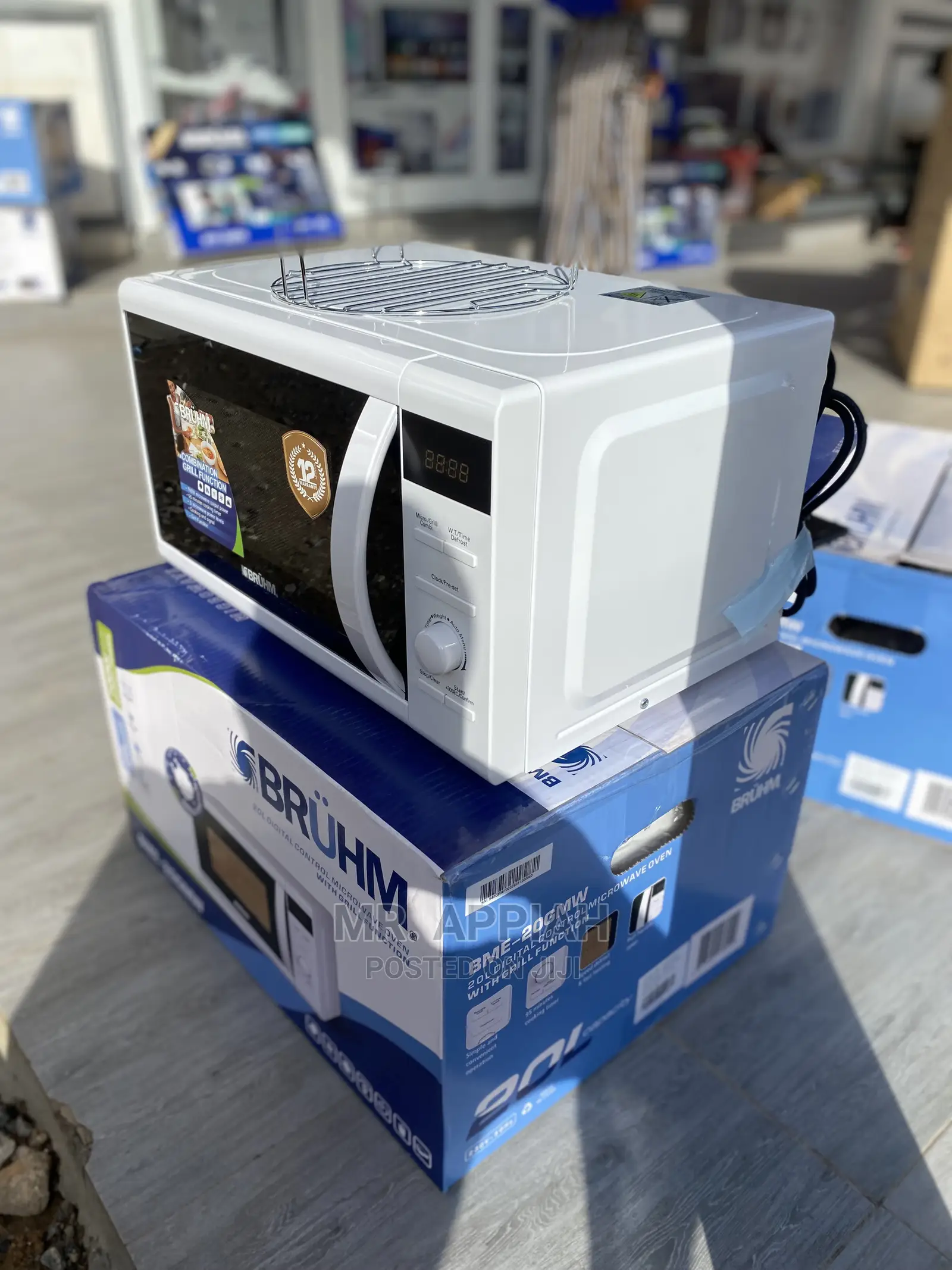 High Quality Bruhm Microwave(BME -20GMW)With Grill In Stock🟡
