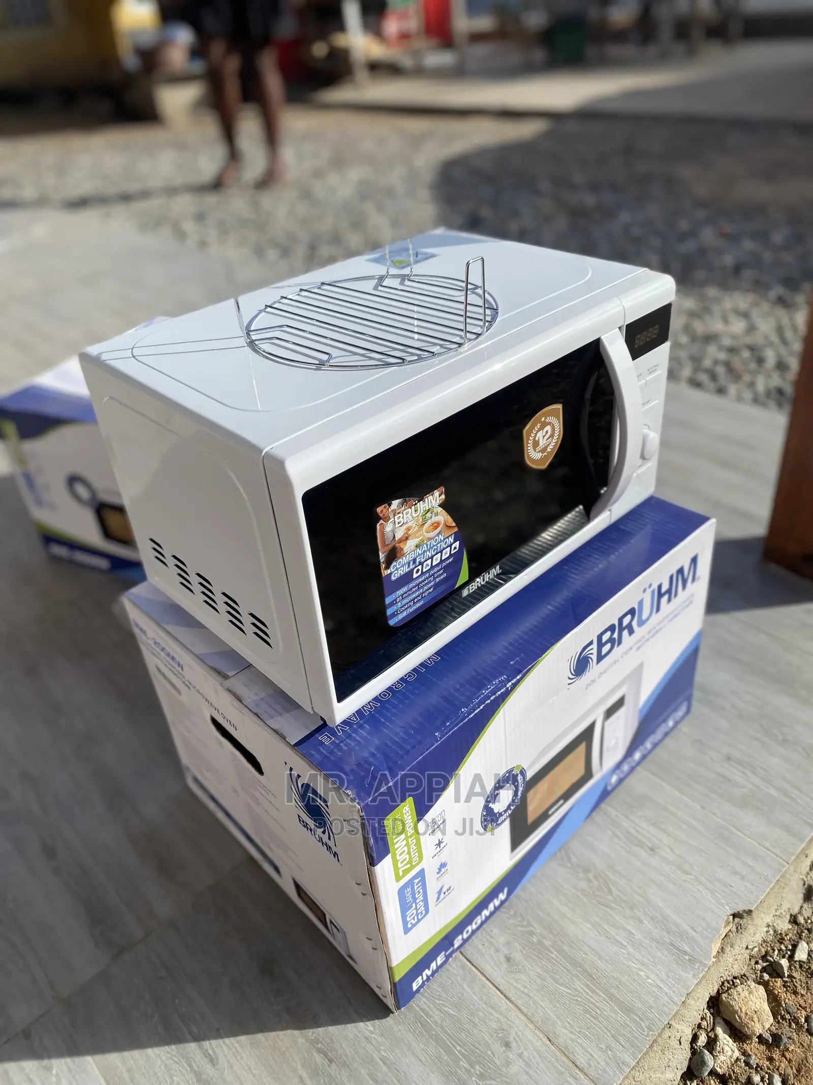 Bruhm 20L Solo Grill Microwave Oven,BME-20gmw 
