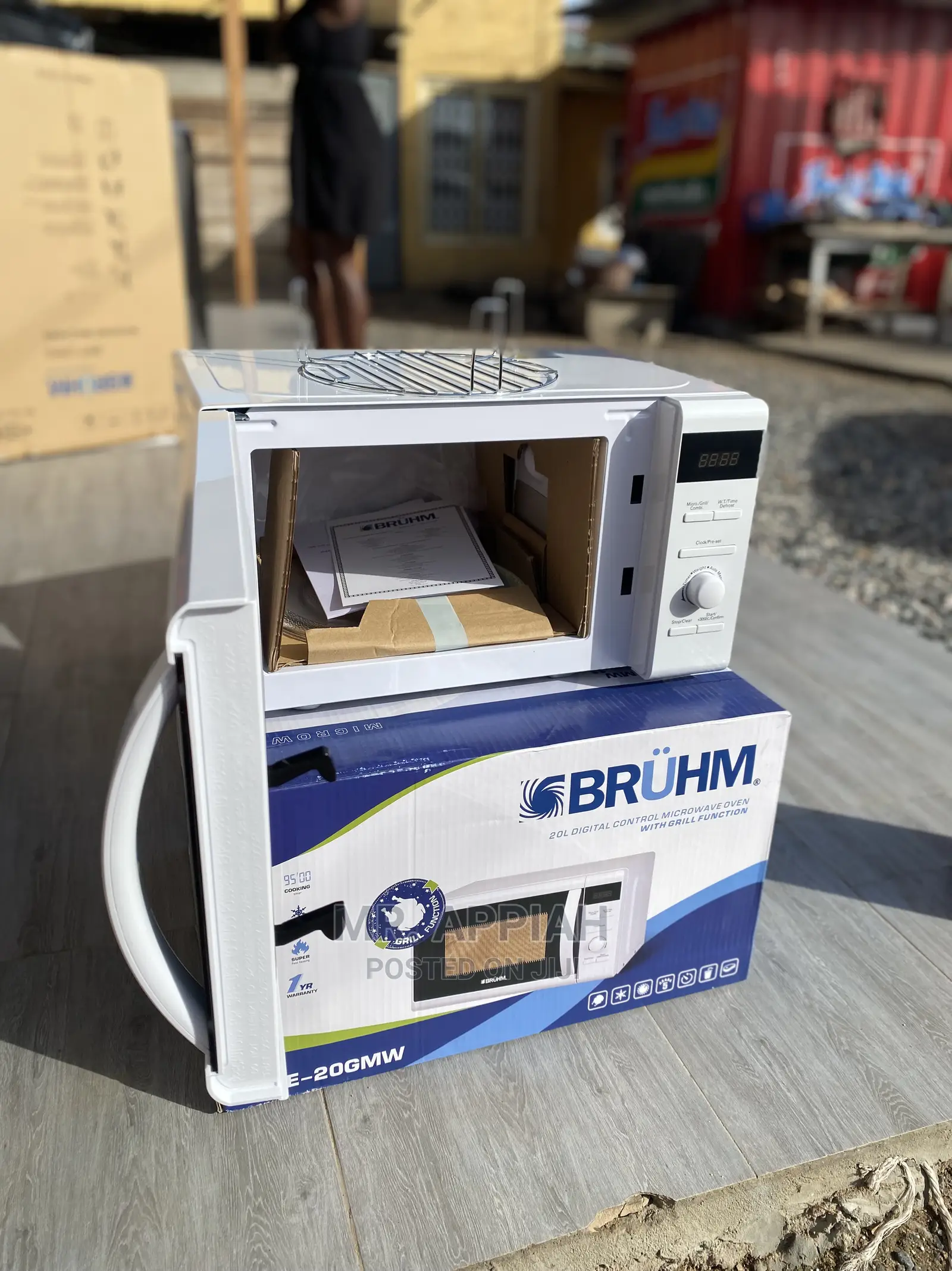 Original Bruhm BME -20gmw Microwave and Grill on Sale 