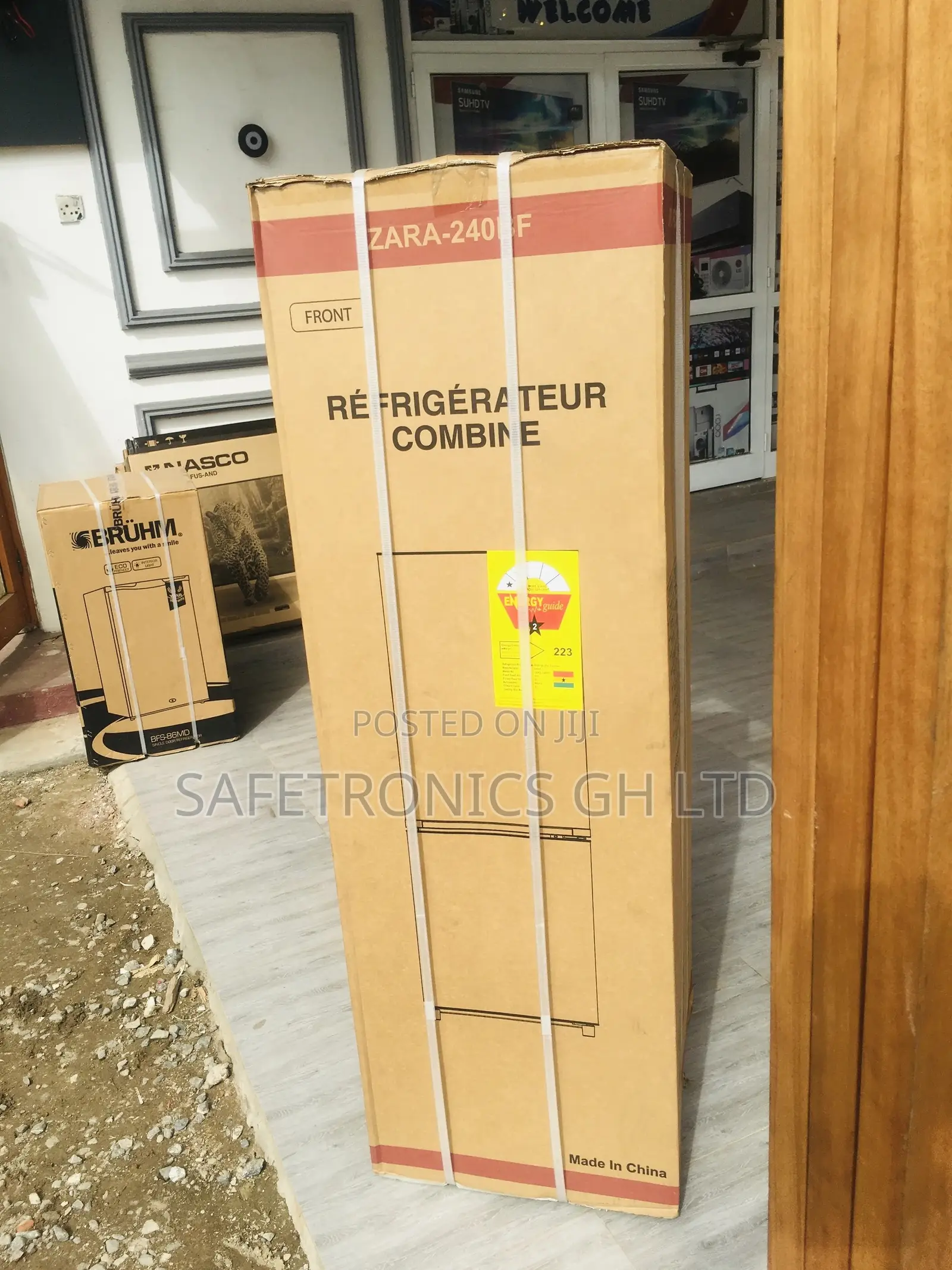 Refrigerator Zara-240 Bottom Freezer 201 Liters 
