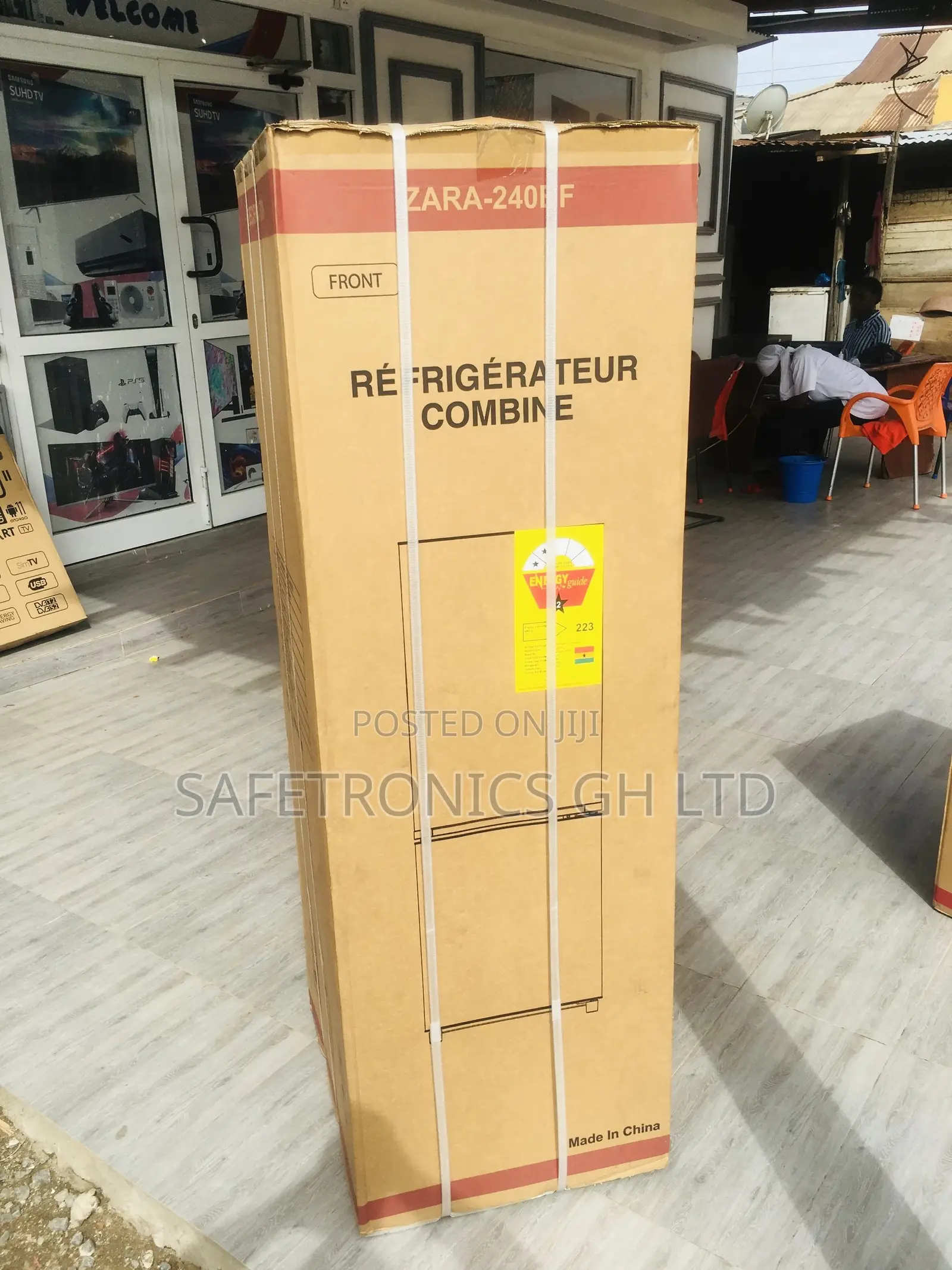 Double Door 201ltrs Zara-240 Bottom Freezer Refrigerator 