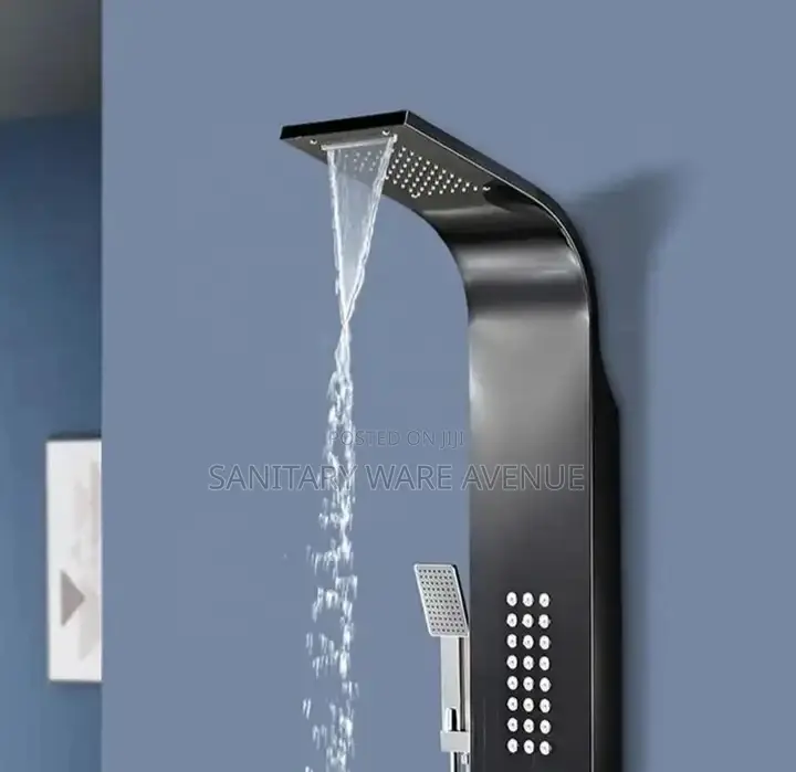 Black Shower Panel - Bathroom Shower - Luxurious Shower