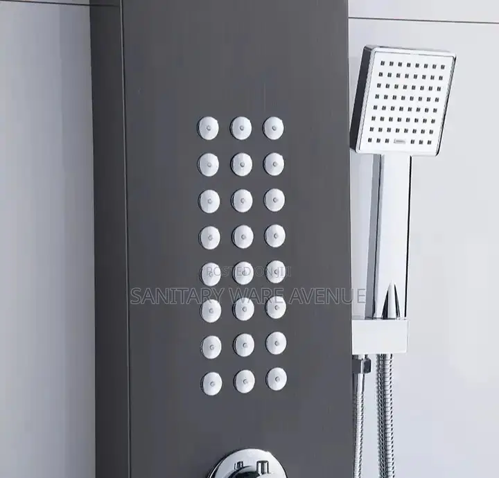 Black Shower Panel - Bathroom Shower - Luxurious Shower