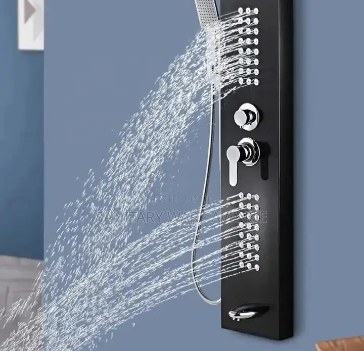 Black Shower Panel - Bathroom Shower - Luxurious Shower