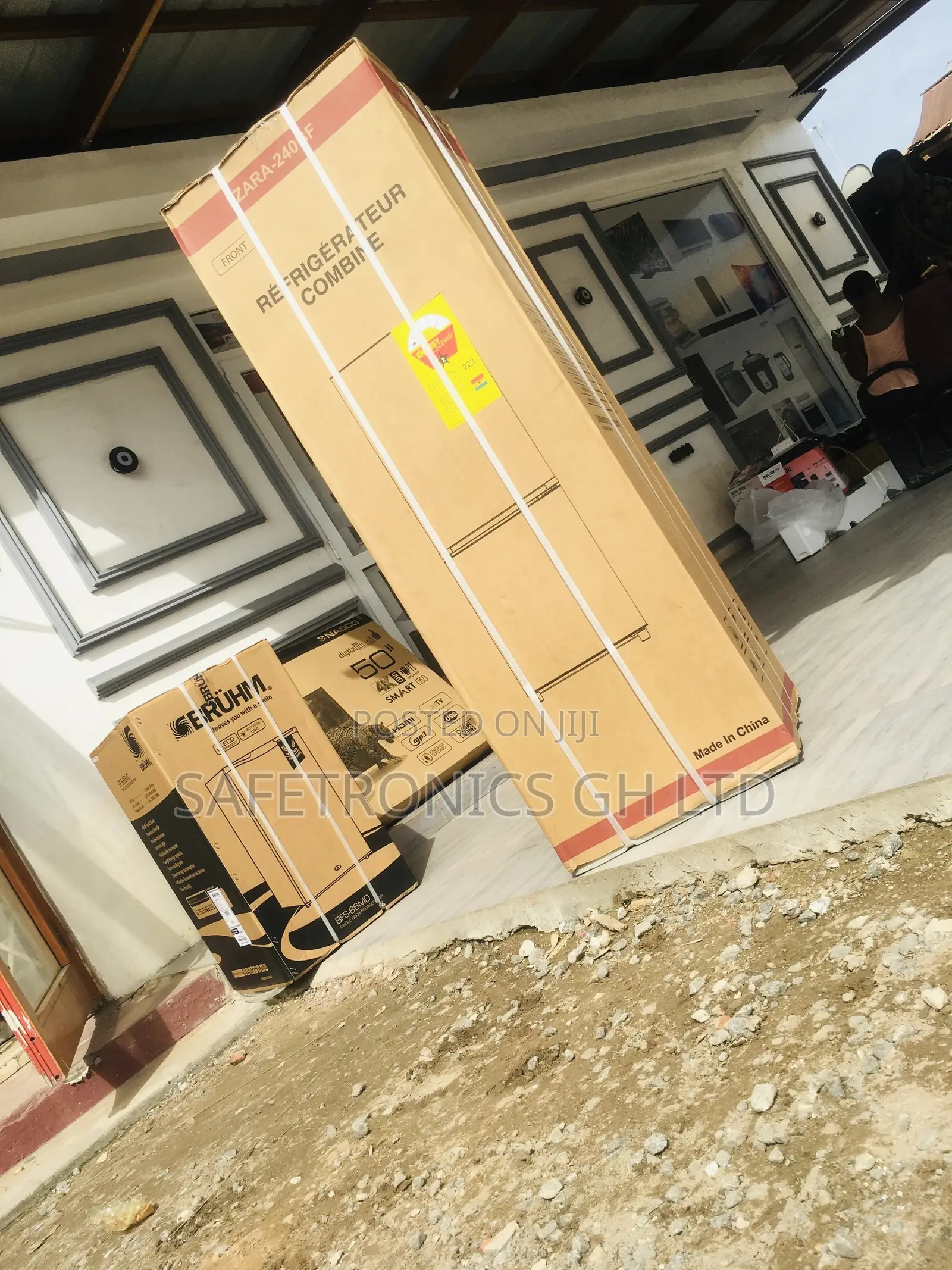 Double Door Fridge Bottom Freezer  201L Zara 240BF