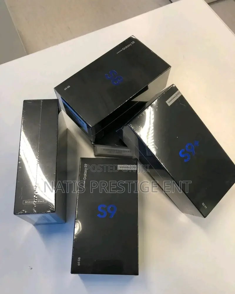 New Samsung Galaxy S9 Plus 128 GB Black