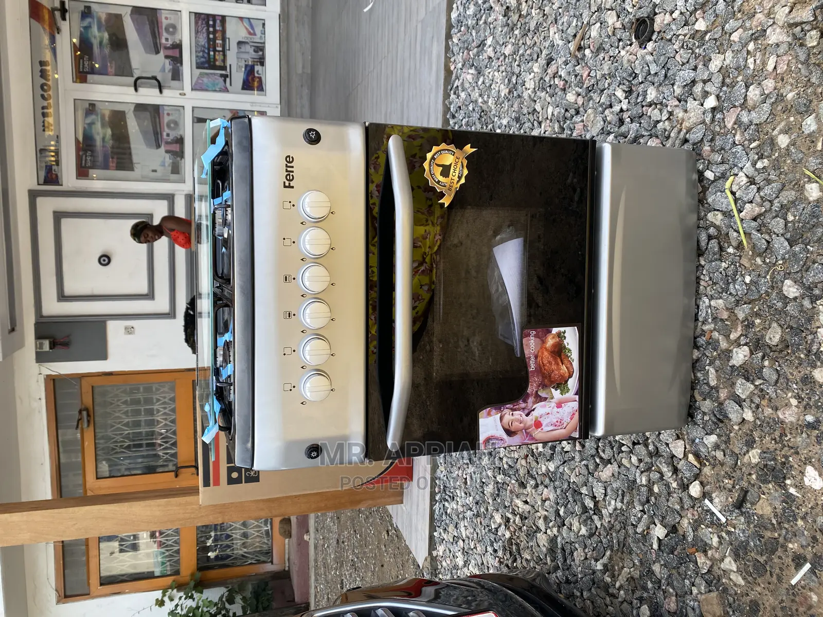 Quality Yet Affordable Volcano(50x55cm)4 Gas and Oven Burner