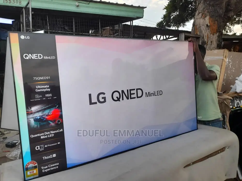 LG 75'' Qned Uhd Smart Mini LED Qned91 Thinq Ai